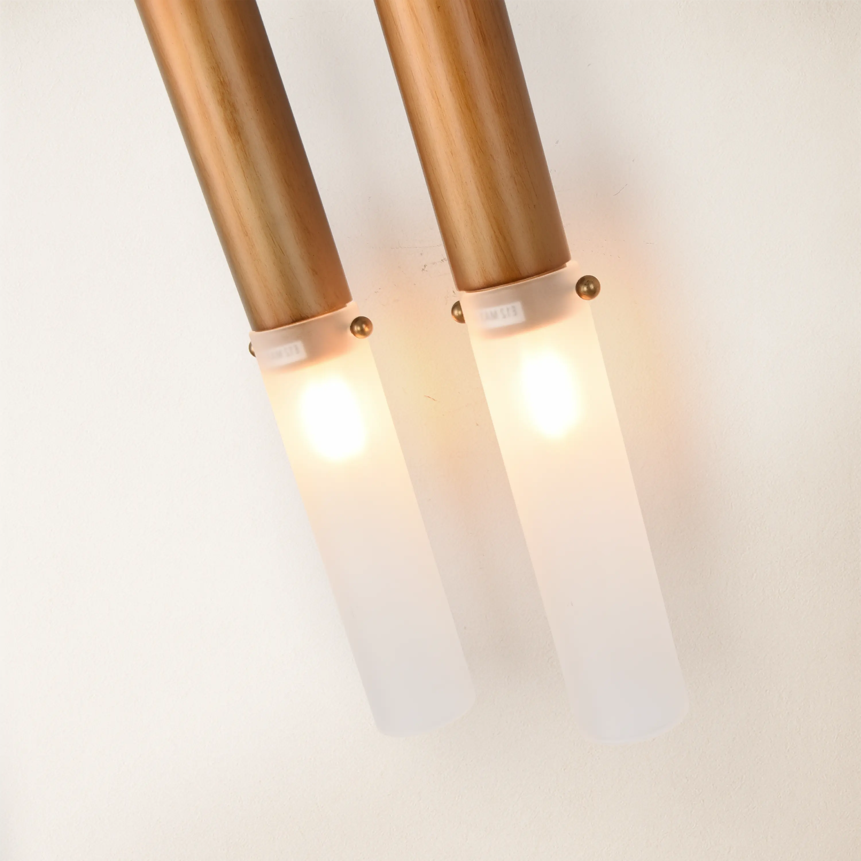 Horsehair Solid Brass Wall Sconce 76cm H