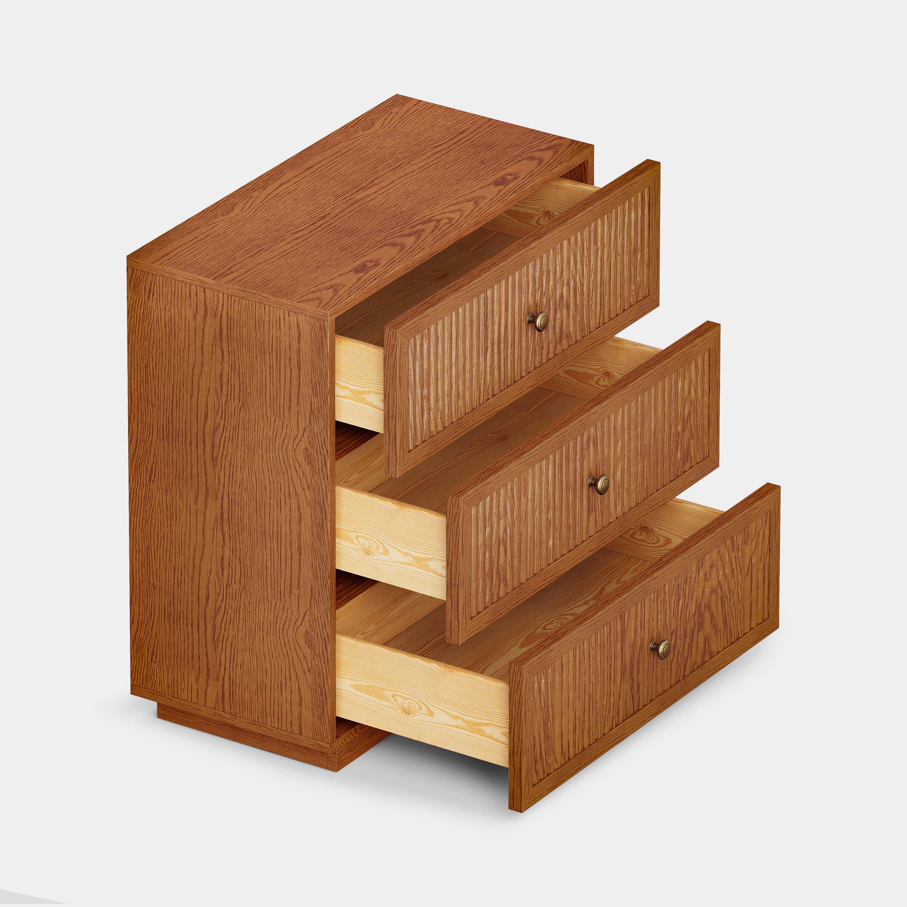 Avery Oak Drawer 30"W