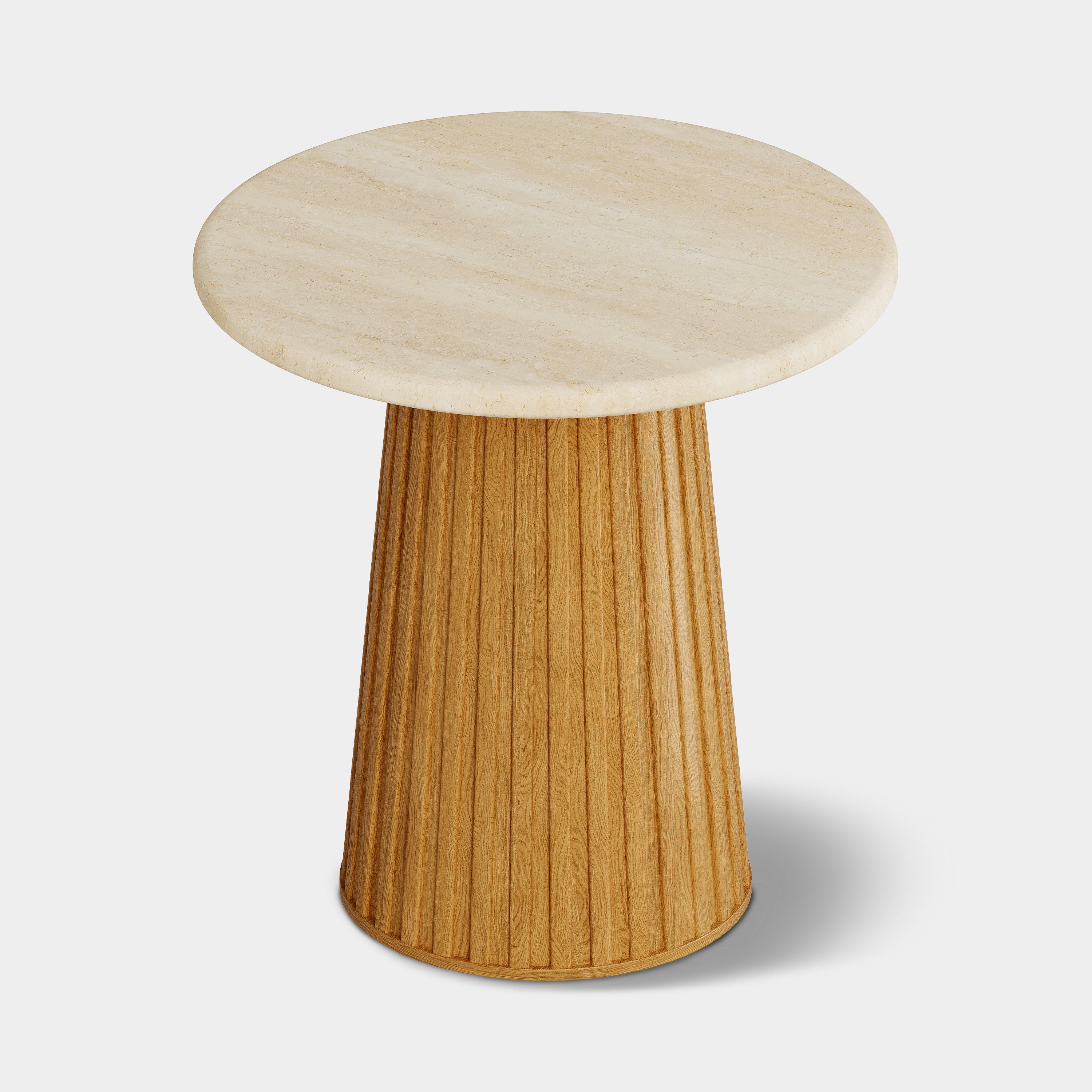 Emery Sintered Stone Side Table 50cm W
