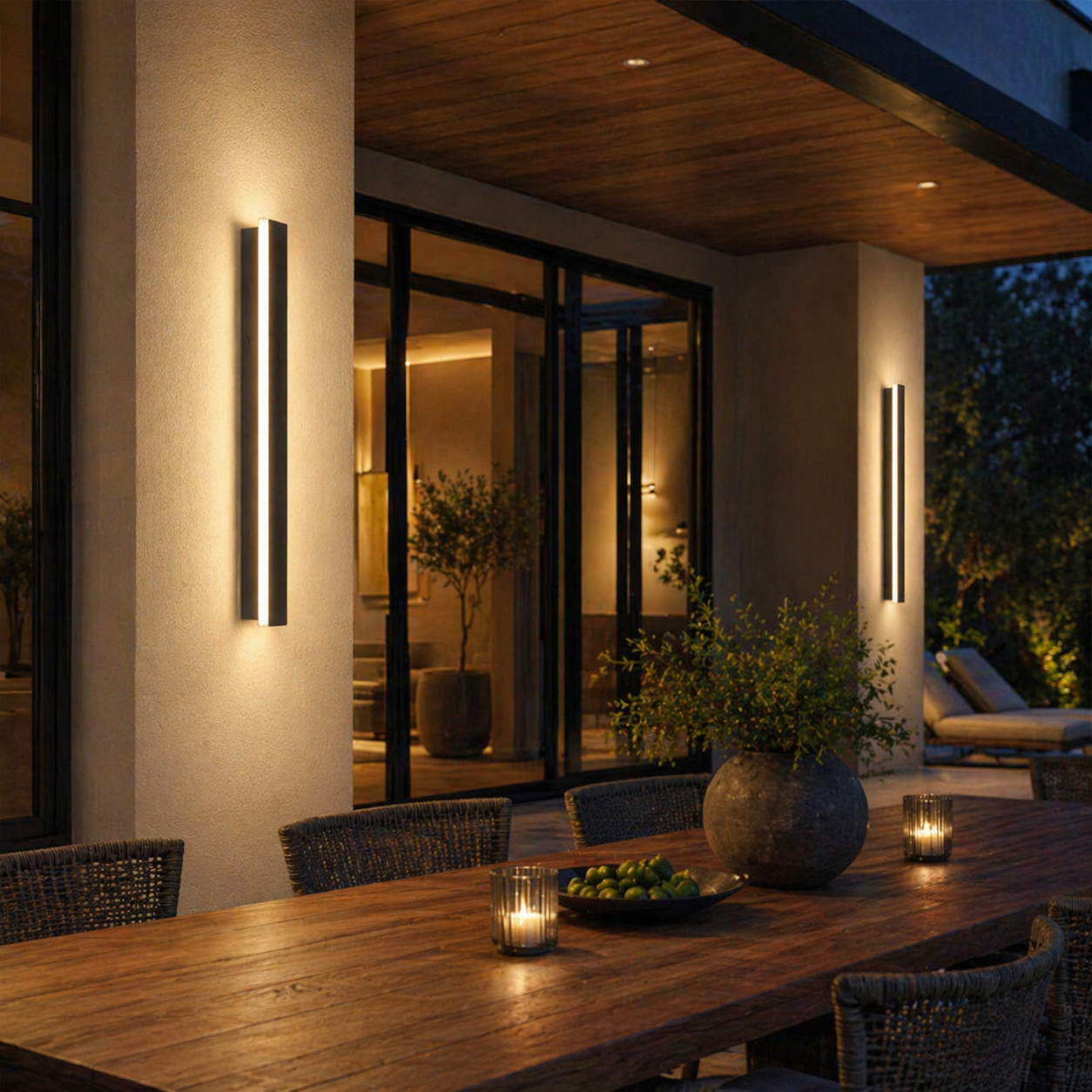 Orivelle Outdoor Wall Sconce 60cm H