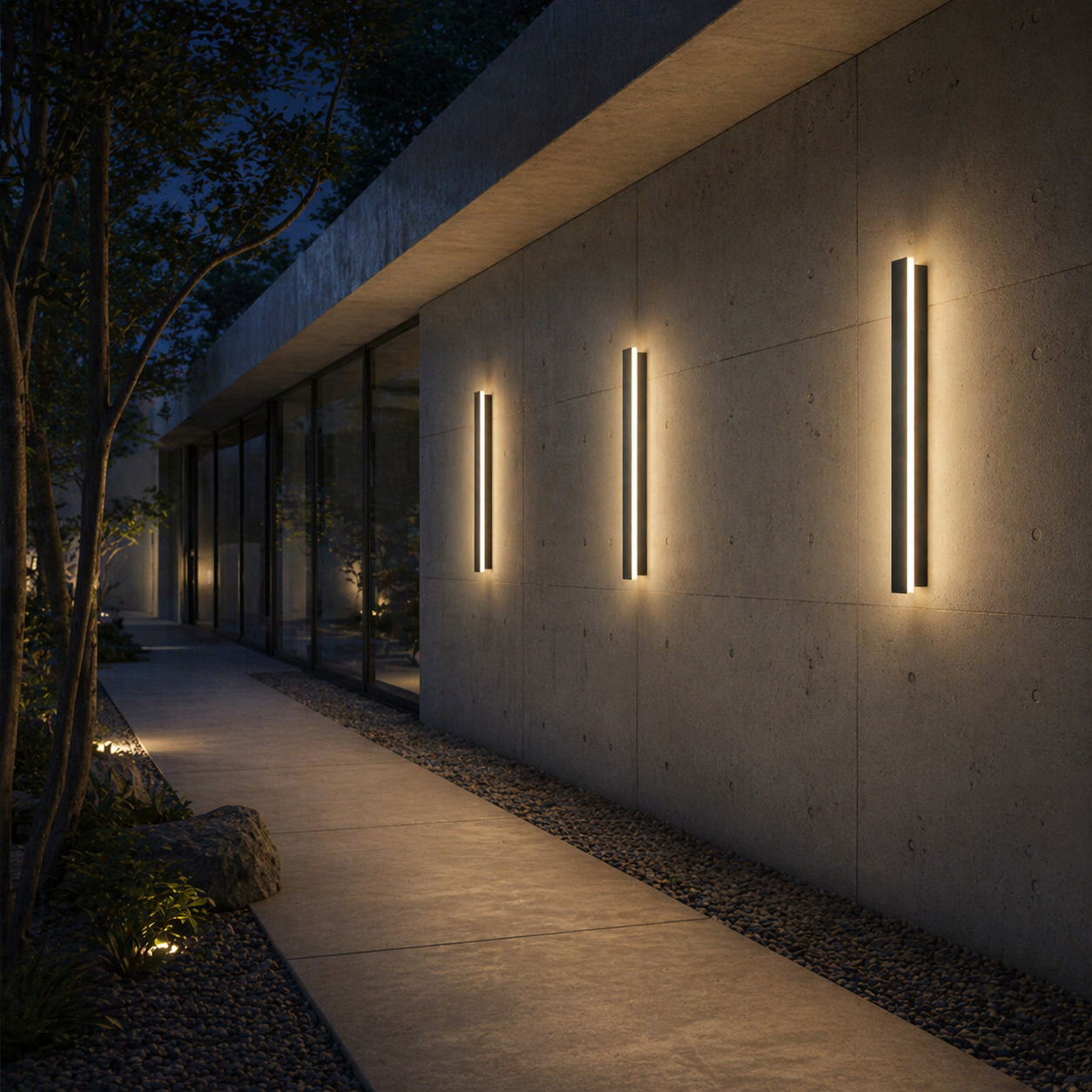 Orivelle Outdoor Wall Sconce 60cm H