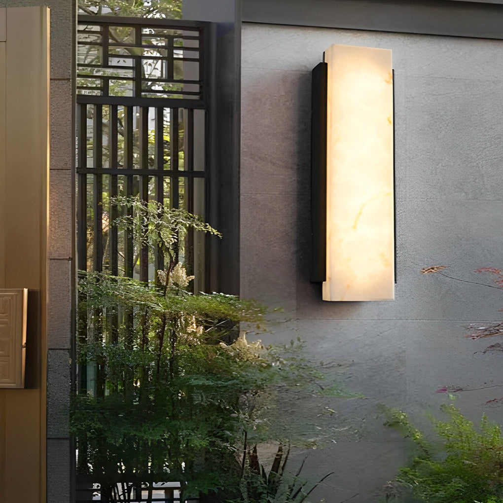 Petraglow Metal Rectangular Outdoor Wall Light