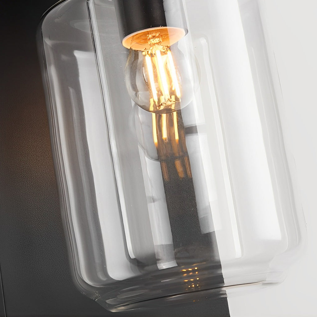 Crysteel Solar Outdoor Wall Light with Remote