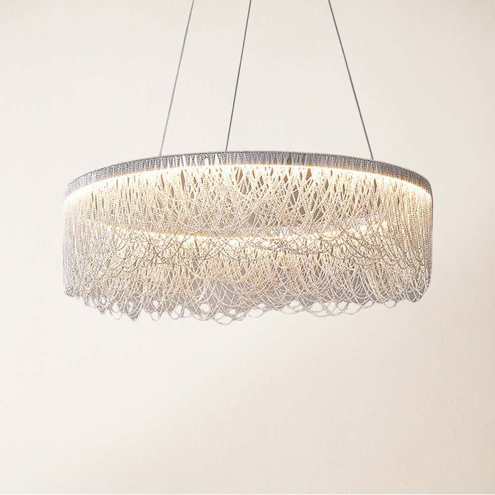 Teresa Cadena Tassel Modern Ring Chandelier 60cm
