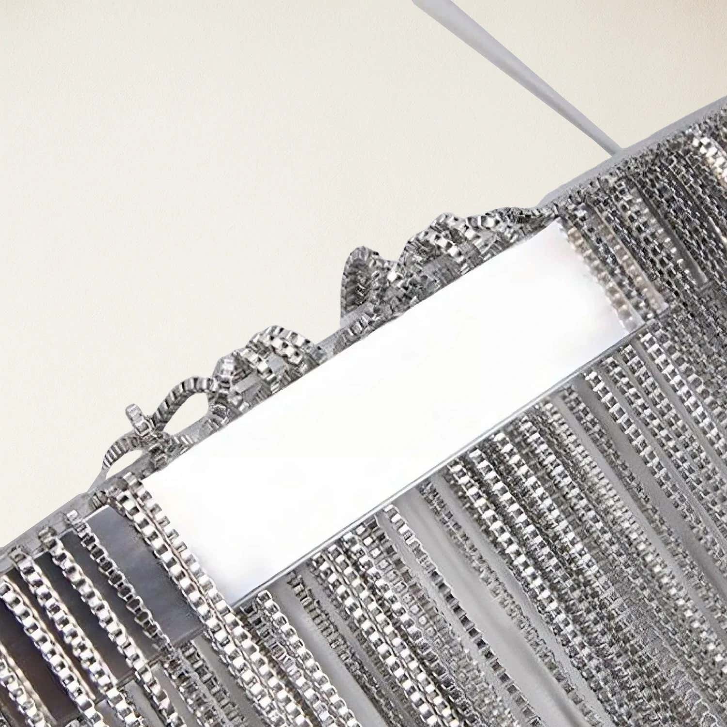 Teresa Cadena Steel Tassel Chandelier 80cm D