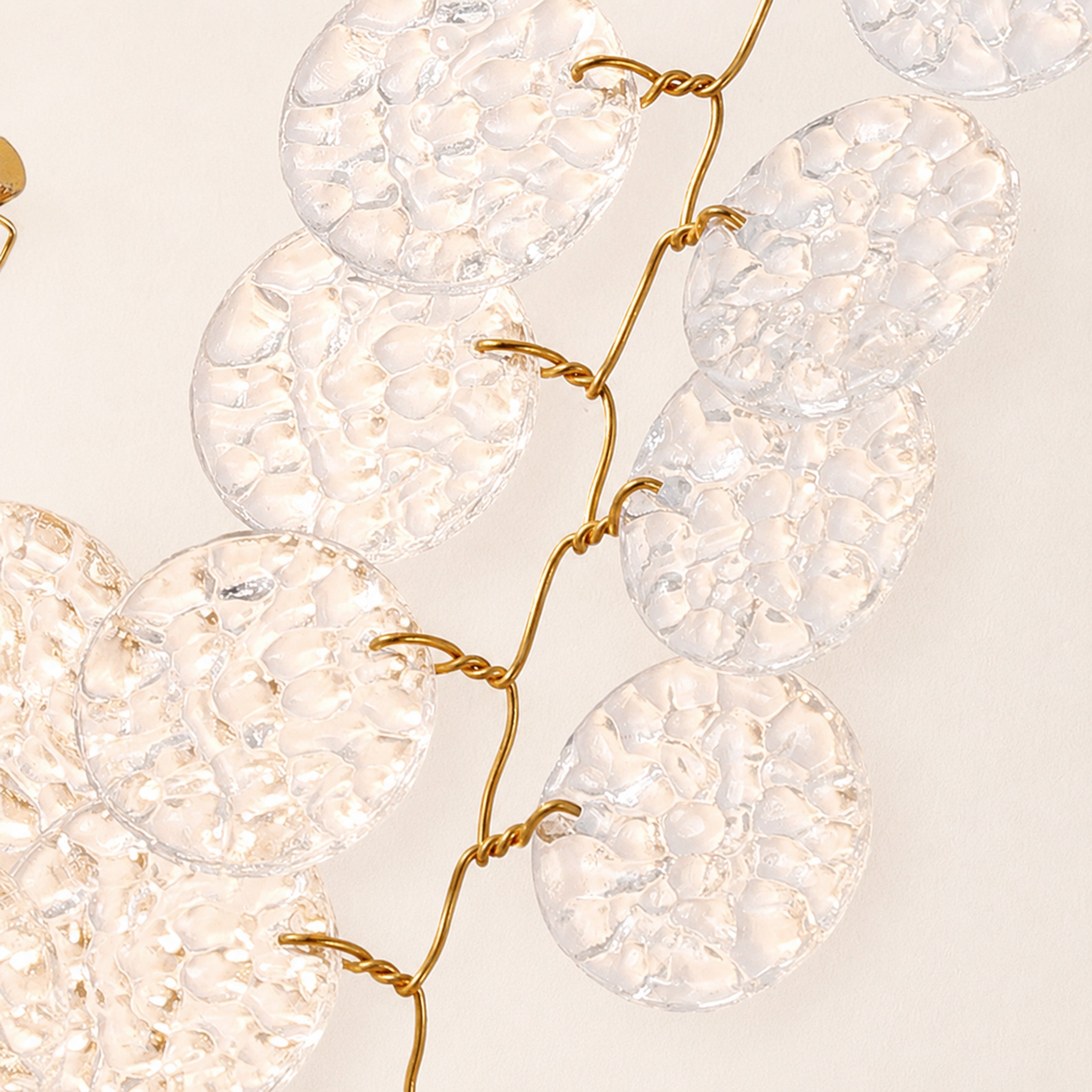 Shiro Noda Crystal Wall Lamp