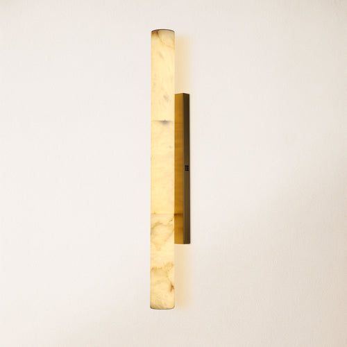 Sylvia Palladian Alabaster Wall Sconce 91cm H