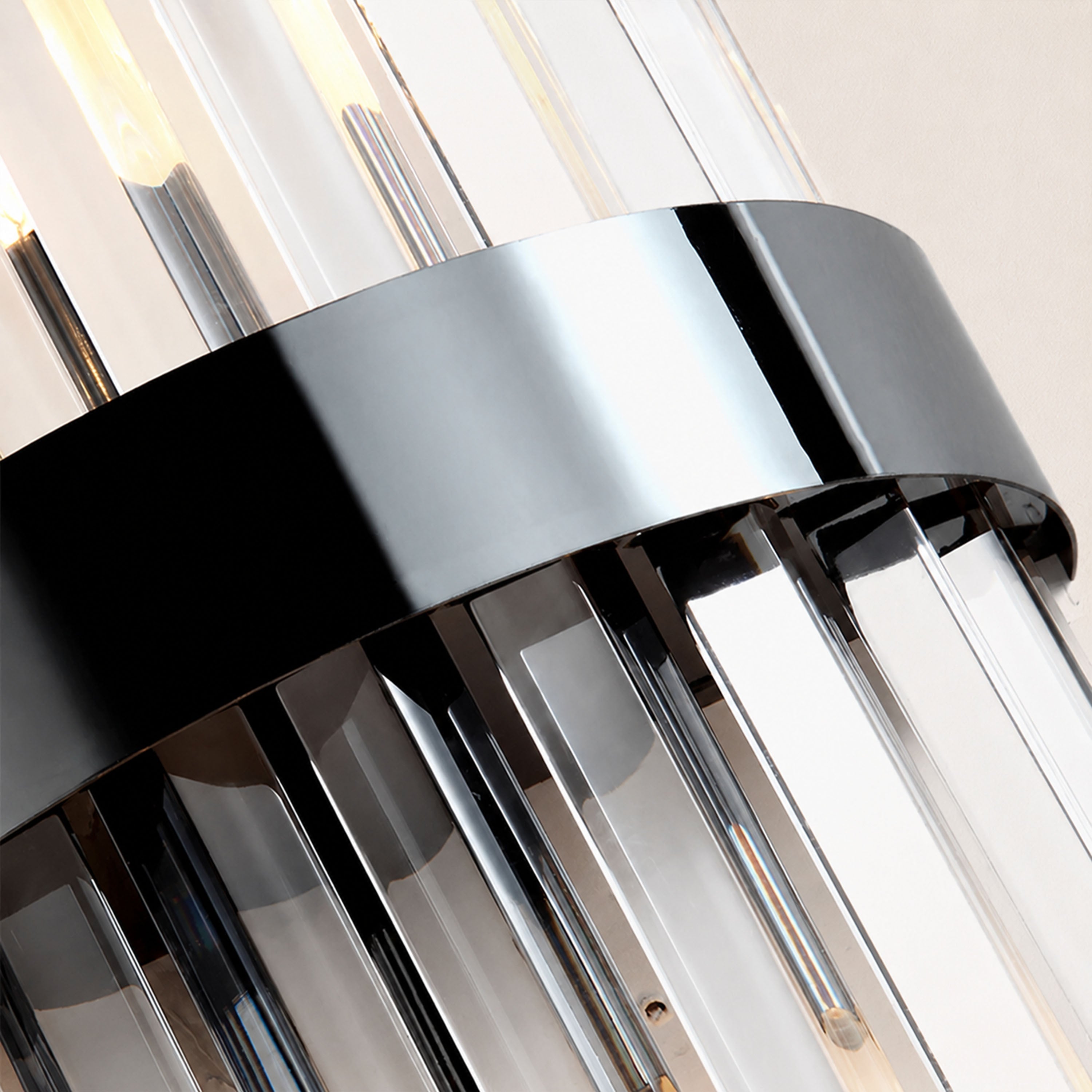 Oryana Crystal Icicle Wall Sconce 7.9"