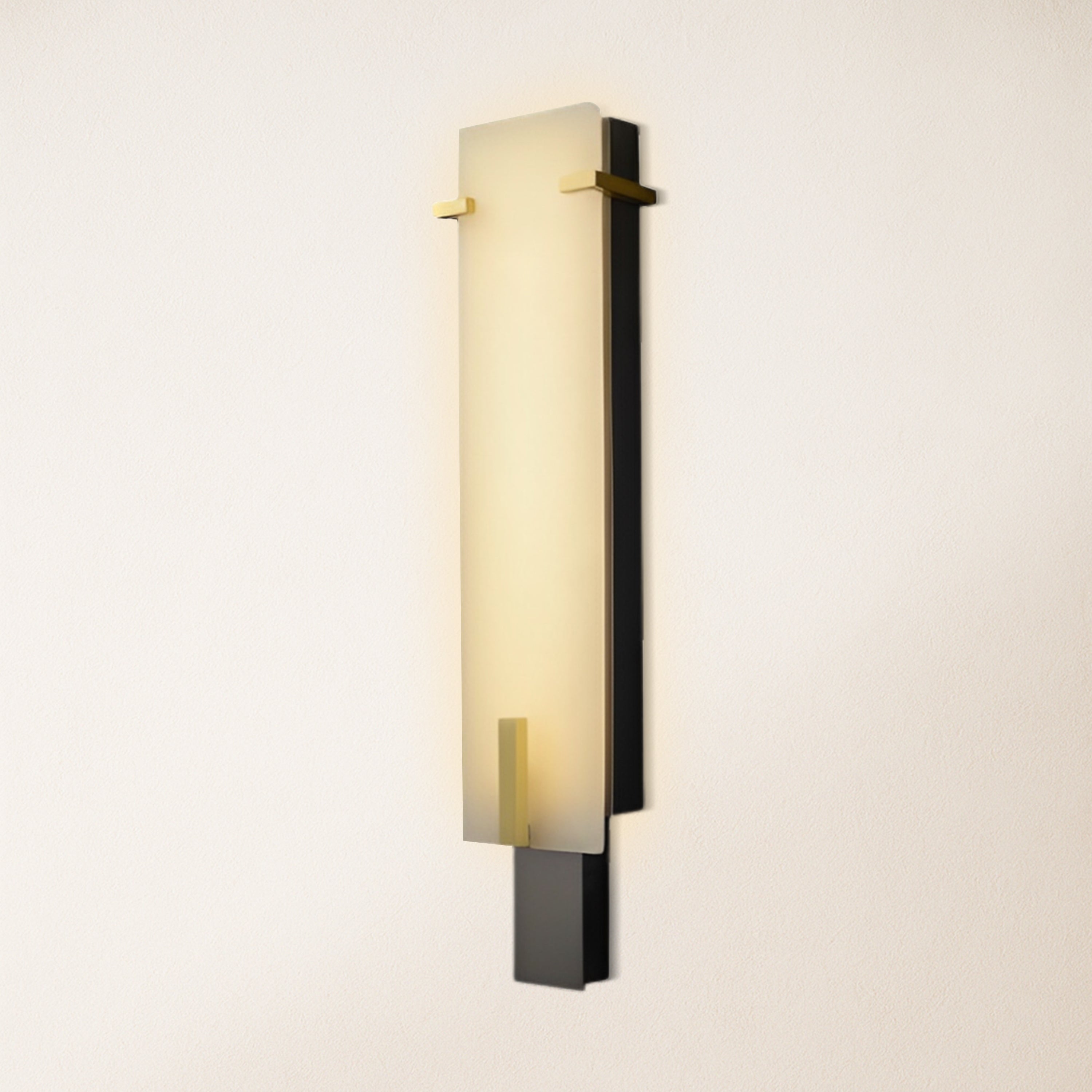 Janina Stable Alabaster Personality Wall Sconce 54.5cm H