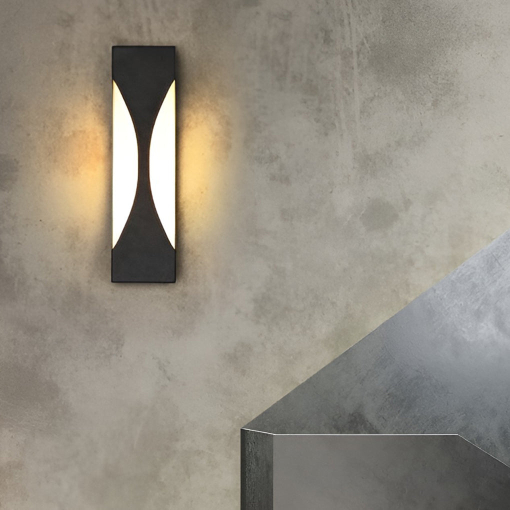 Stratolux Rectangular LED Outdoor Wall Light