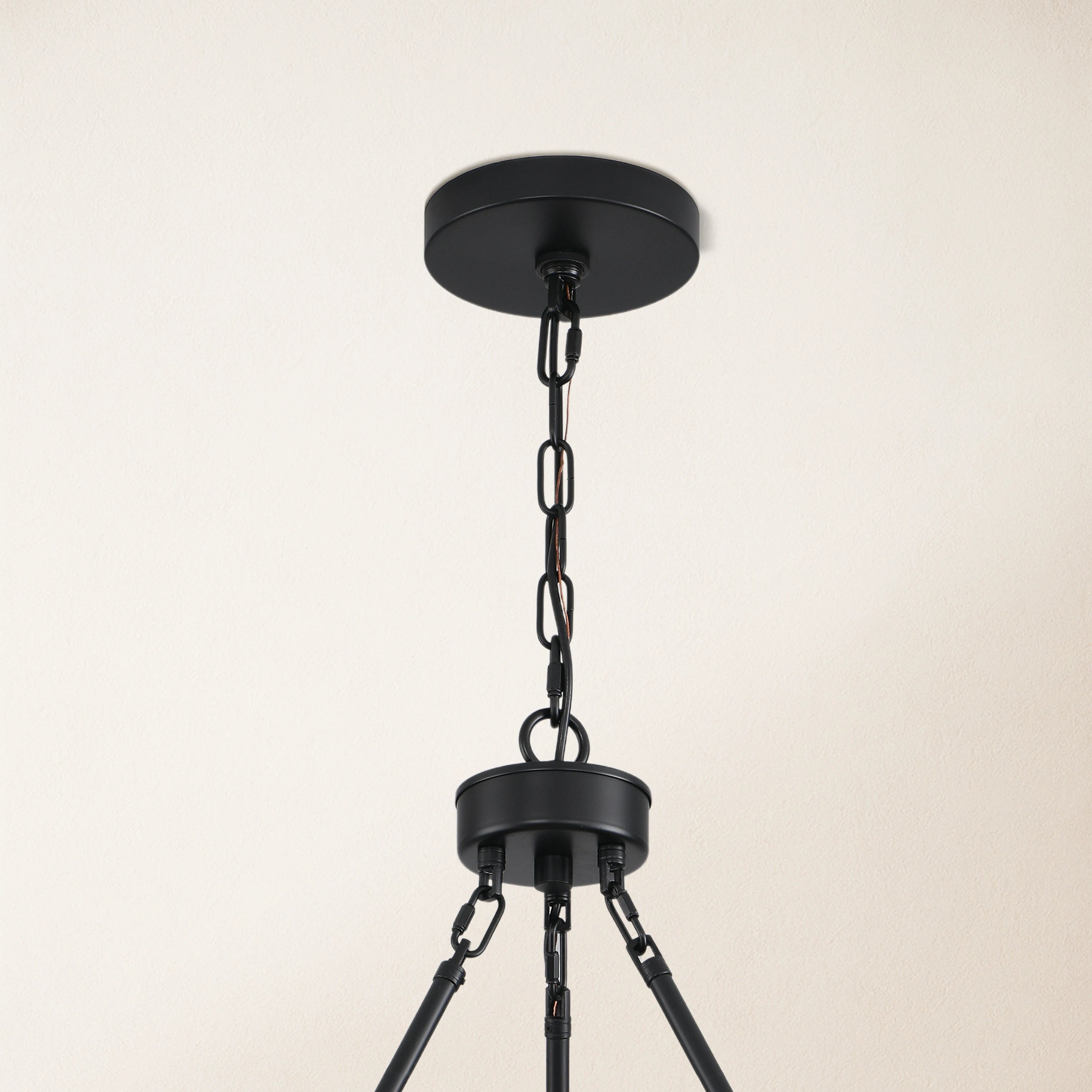 Vellum Round Chandelier 91cm D
