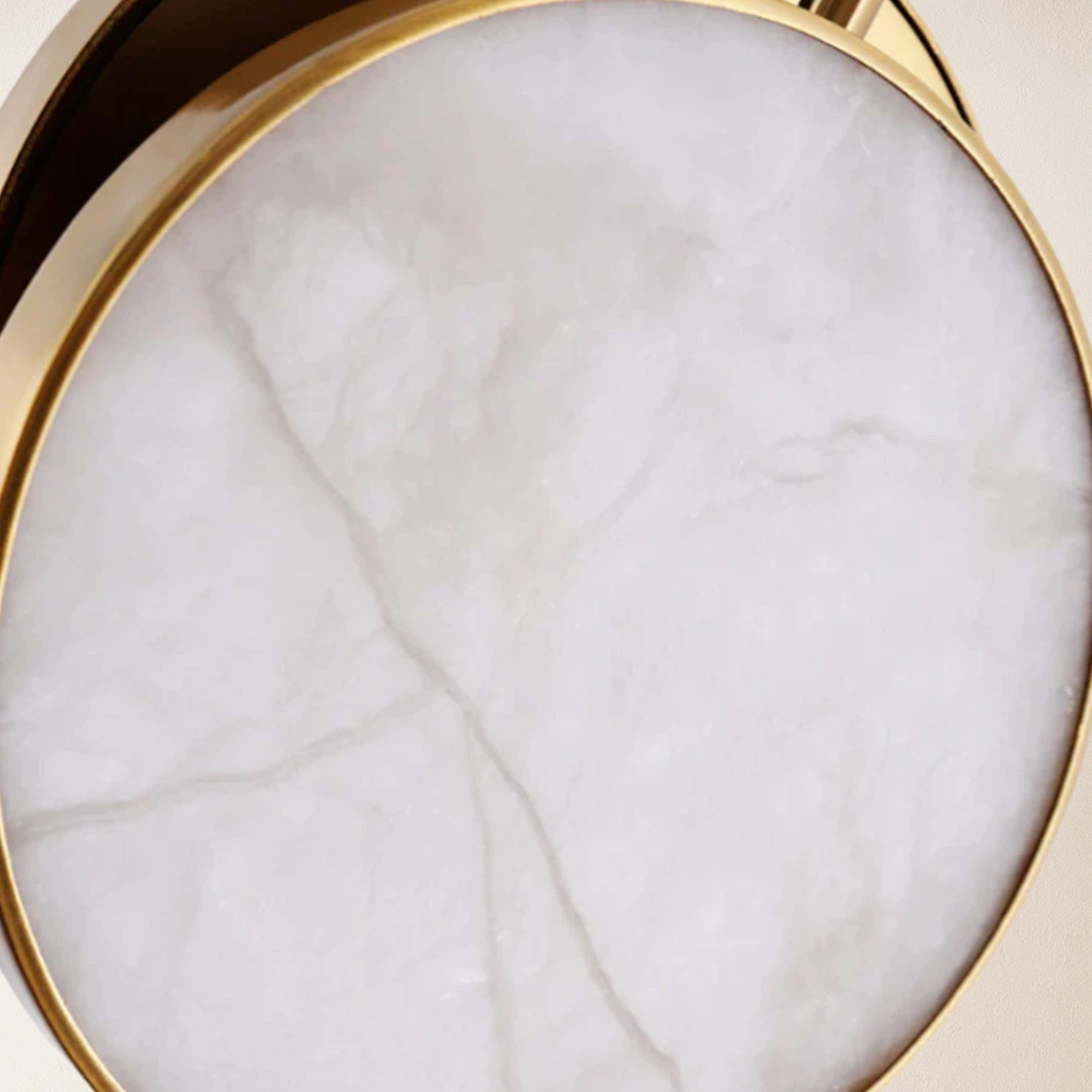 Mintreux Moonshade Alabaster Pendant 8''D