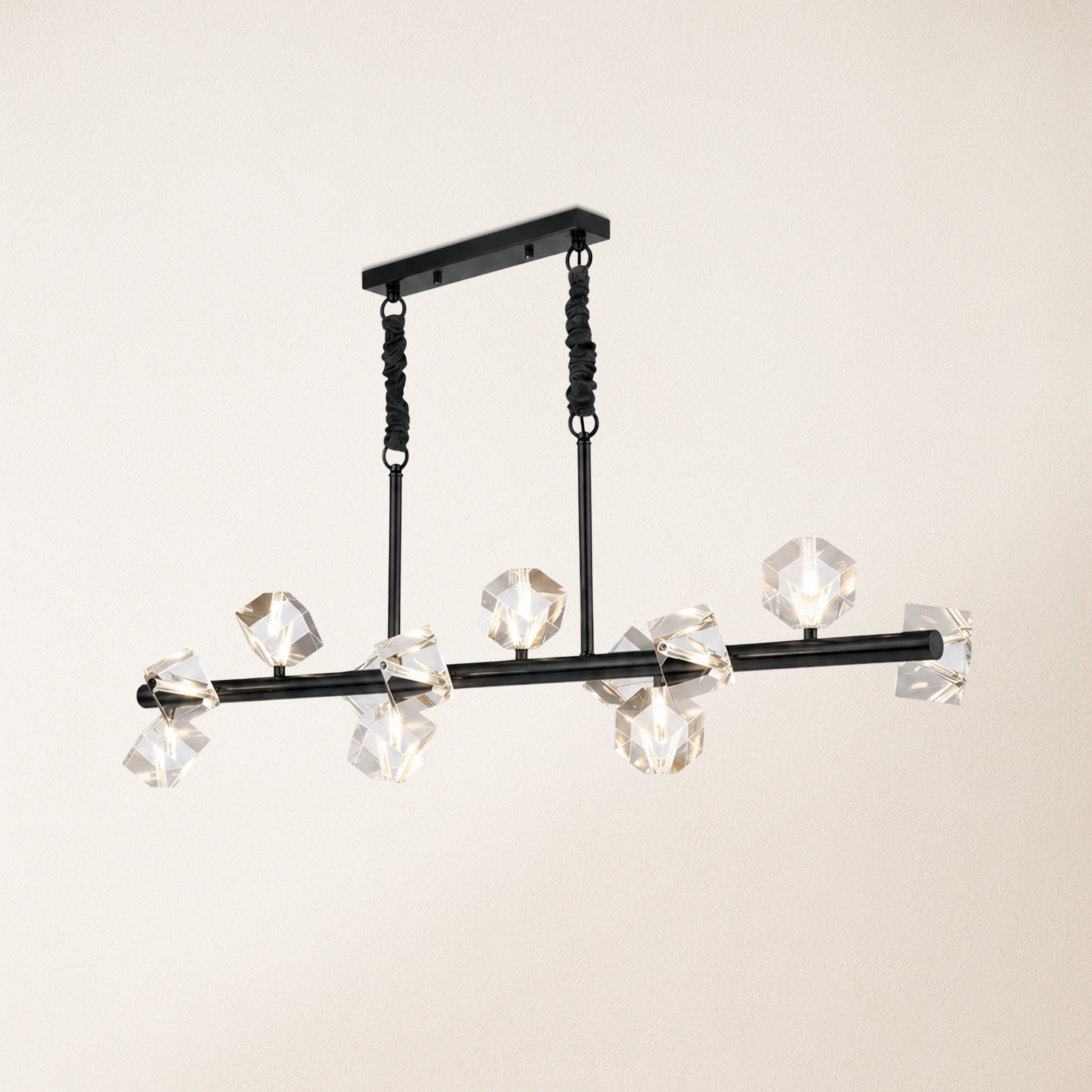 Stravon Radiant Structure Crystal Linear Chandelier