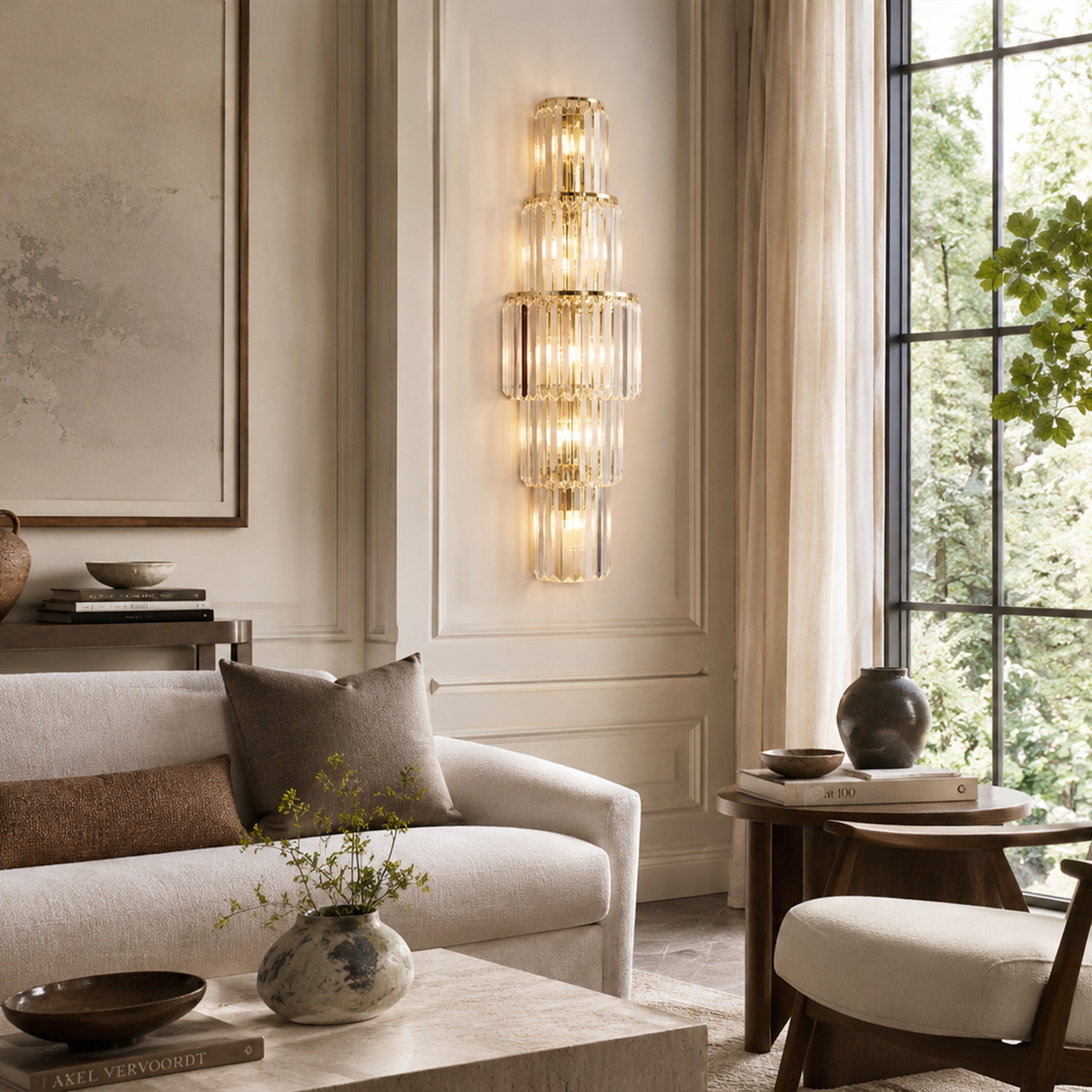 Elira Crystal Wall Lamp