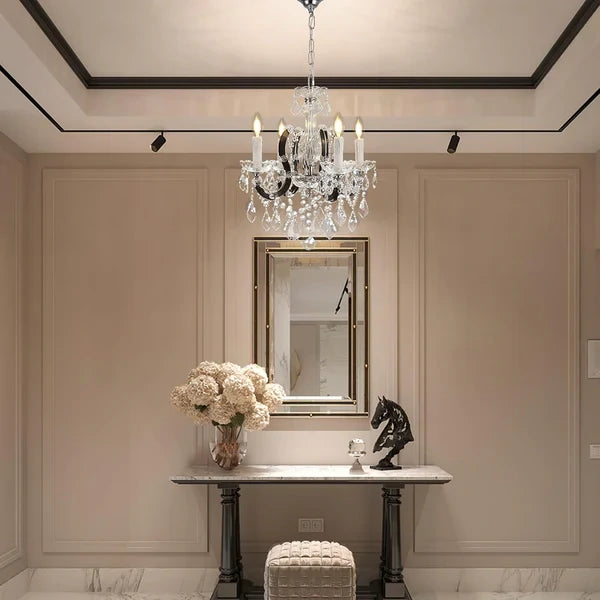 Roco Crystal Classical Round Chandelier 46cm D