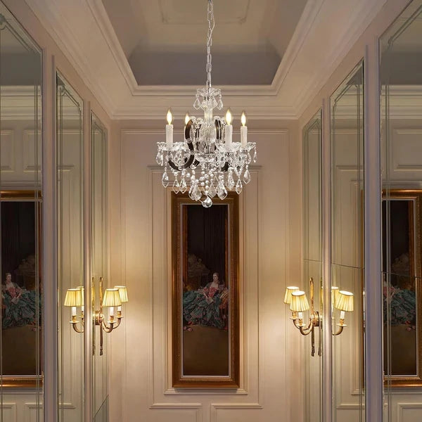 Roco Crystal Classical Round Chandelier 46cm D