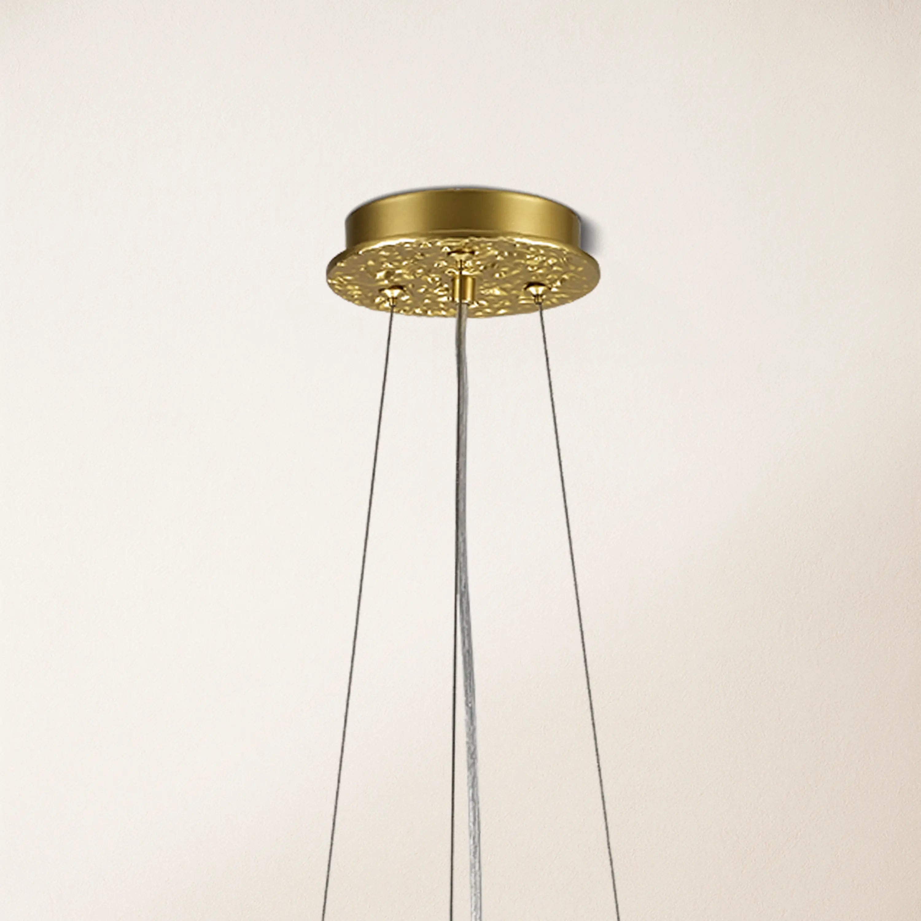 Frostleaf Crystal Cascade Branch Round Chandelier 76cm