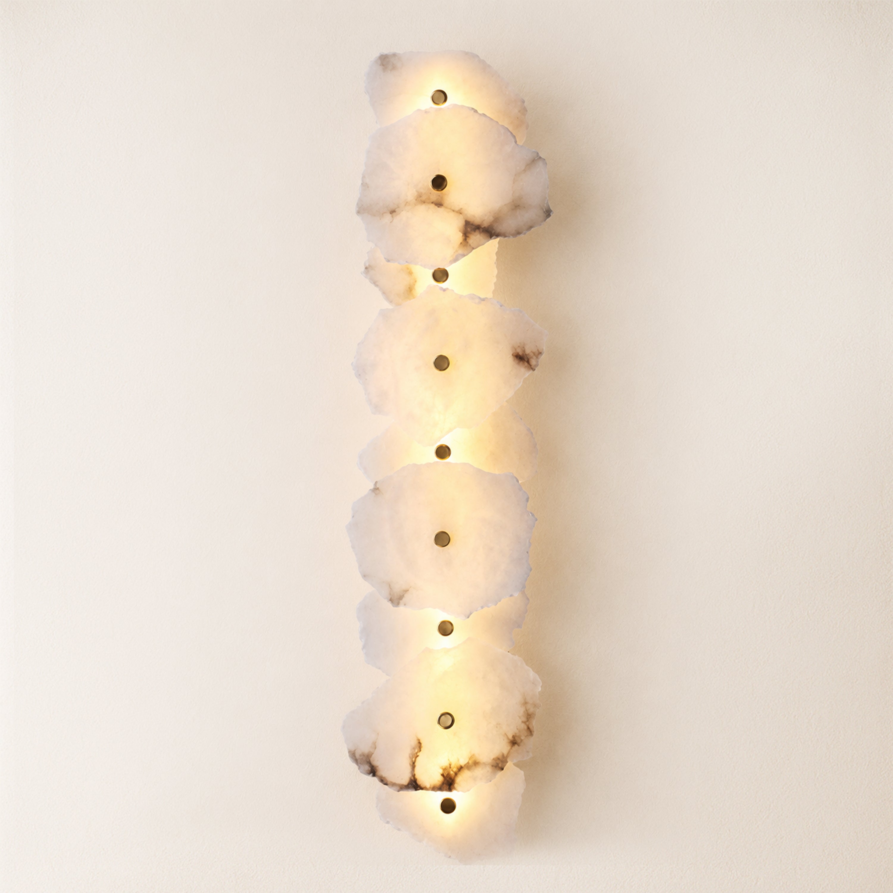 Arscelia Alabaster Linear Wall Sconce
