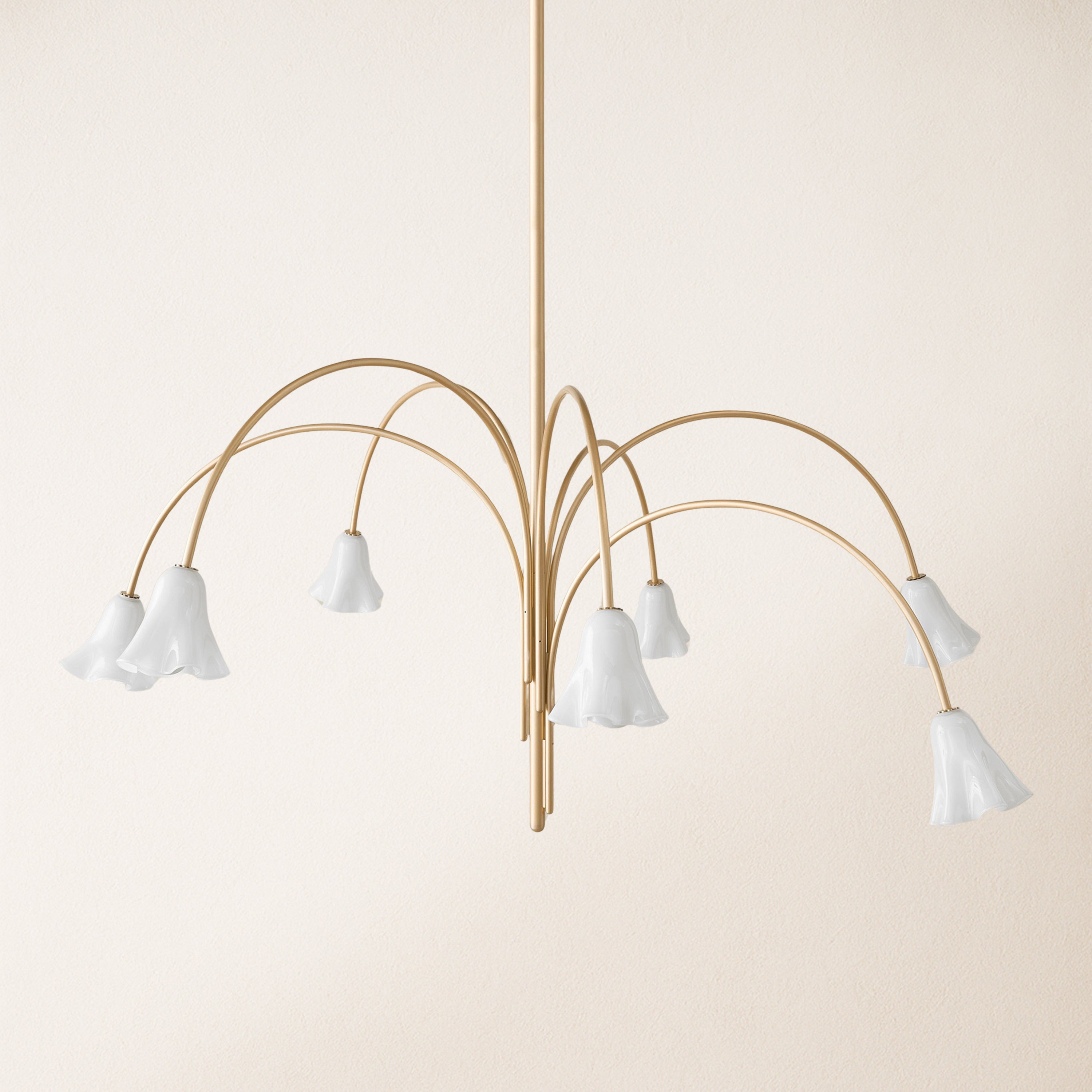 Florea Glass Art Chandelier