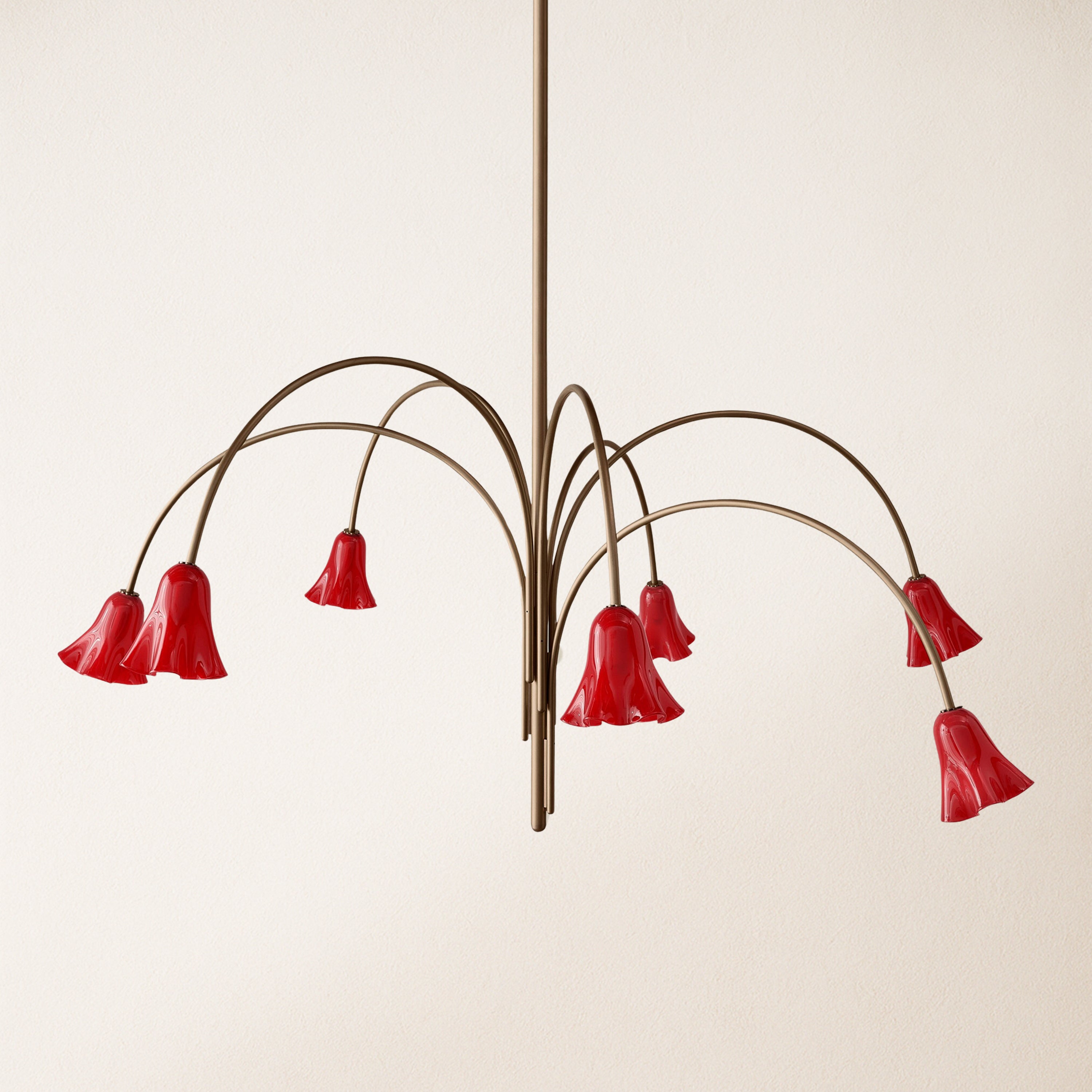Florea Glass Art Chandelier