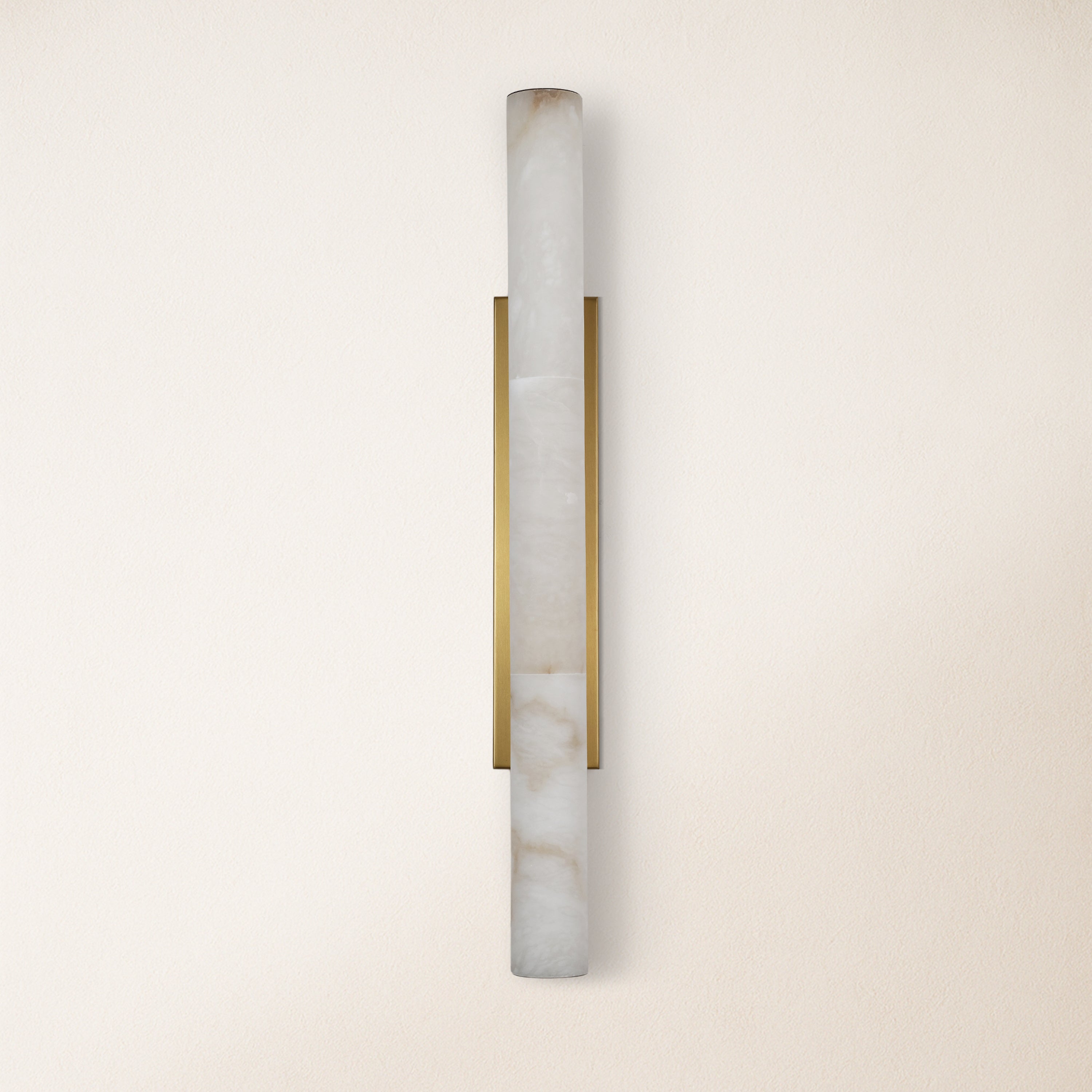 Sylvia Palladian Alabaster Wall Sconce 91cm H