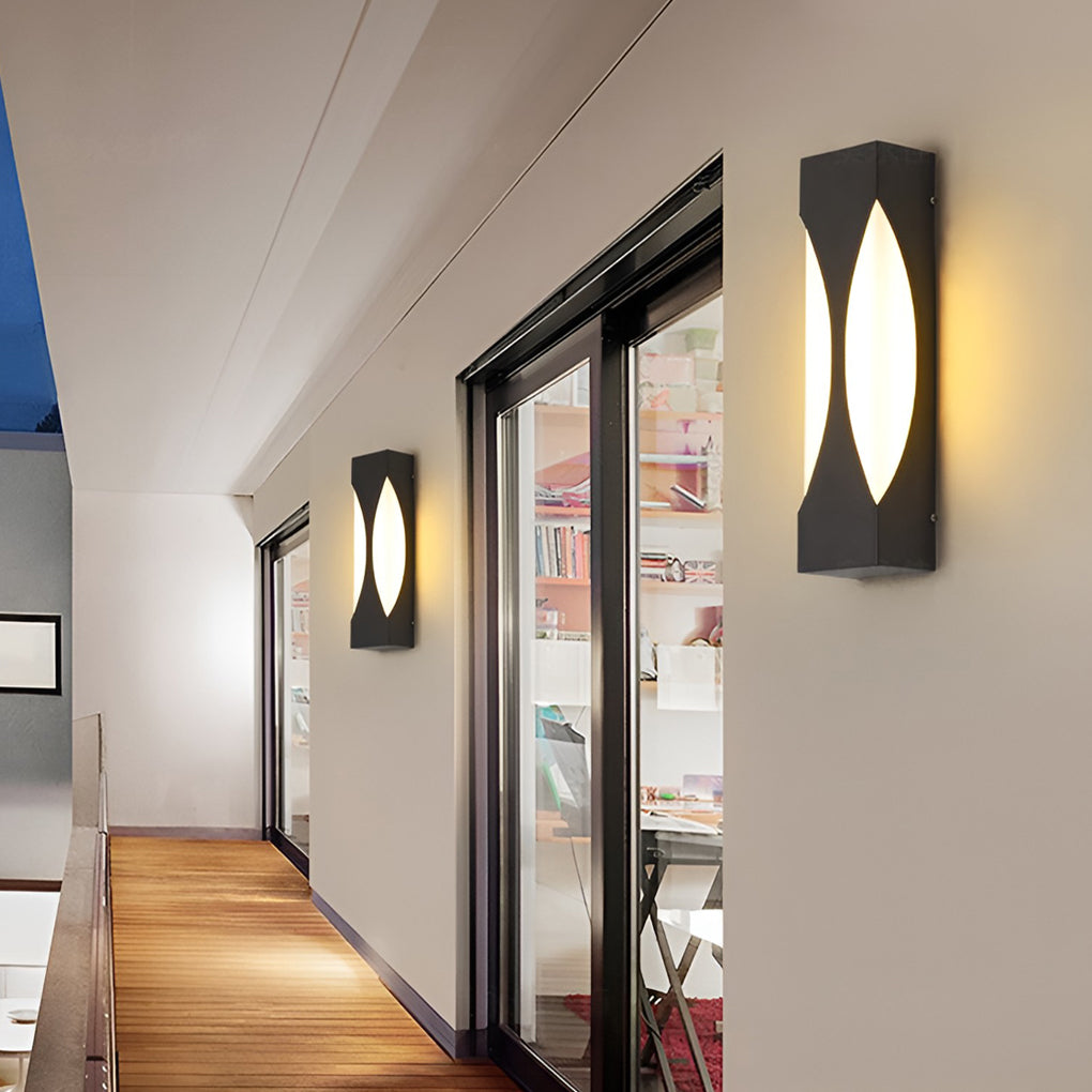 Stratolux Rectangular LED Outdoor Wall Light