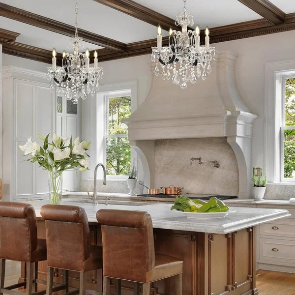 Roco Crystal Classical Round Chandelier 46cm D