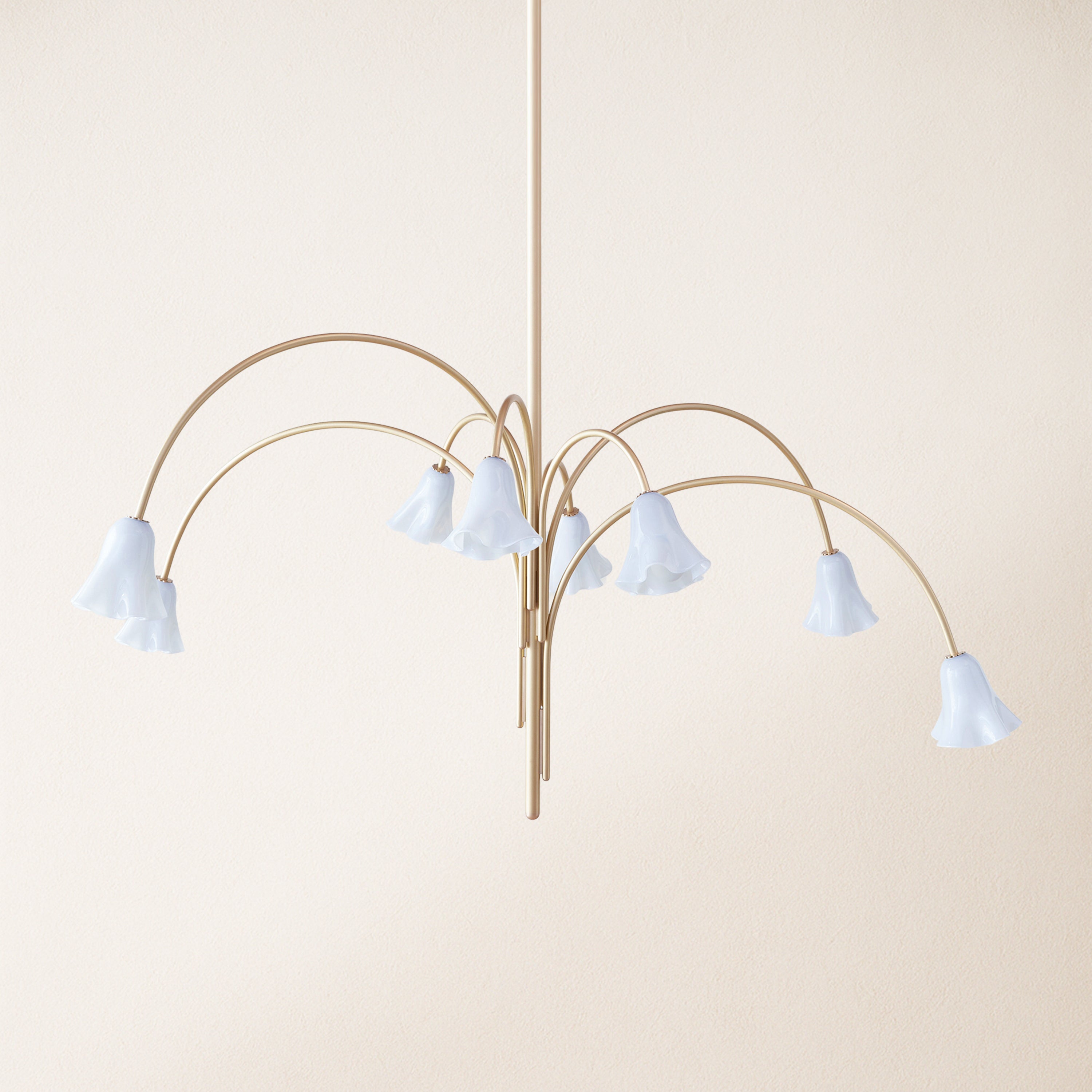 Florea Glass Art Chandelier