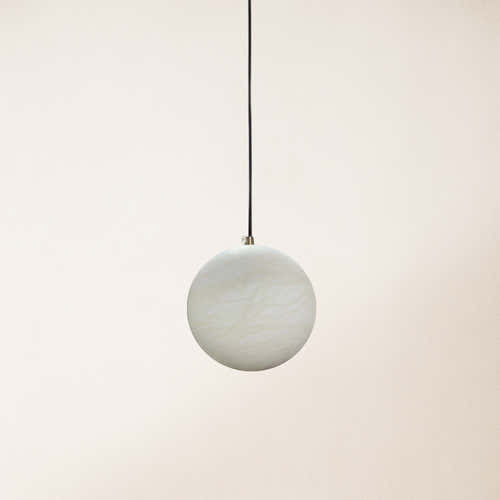 Nami Alabaster Global Ball Pendant Light 18cm D