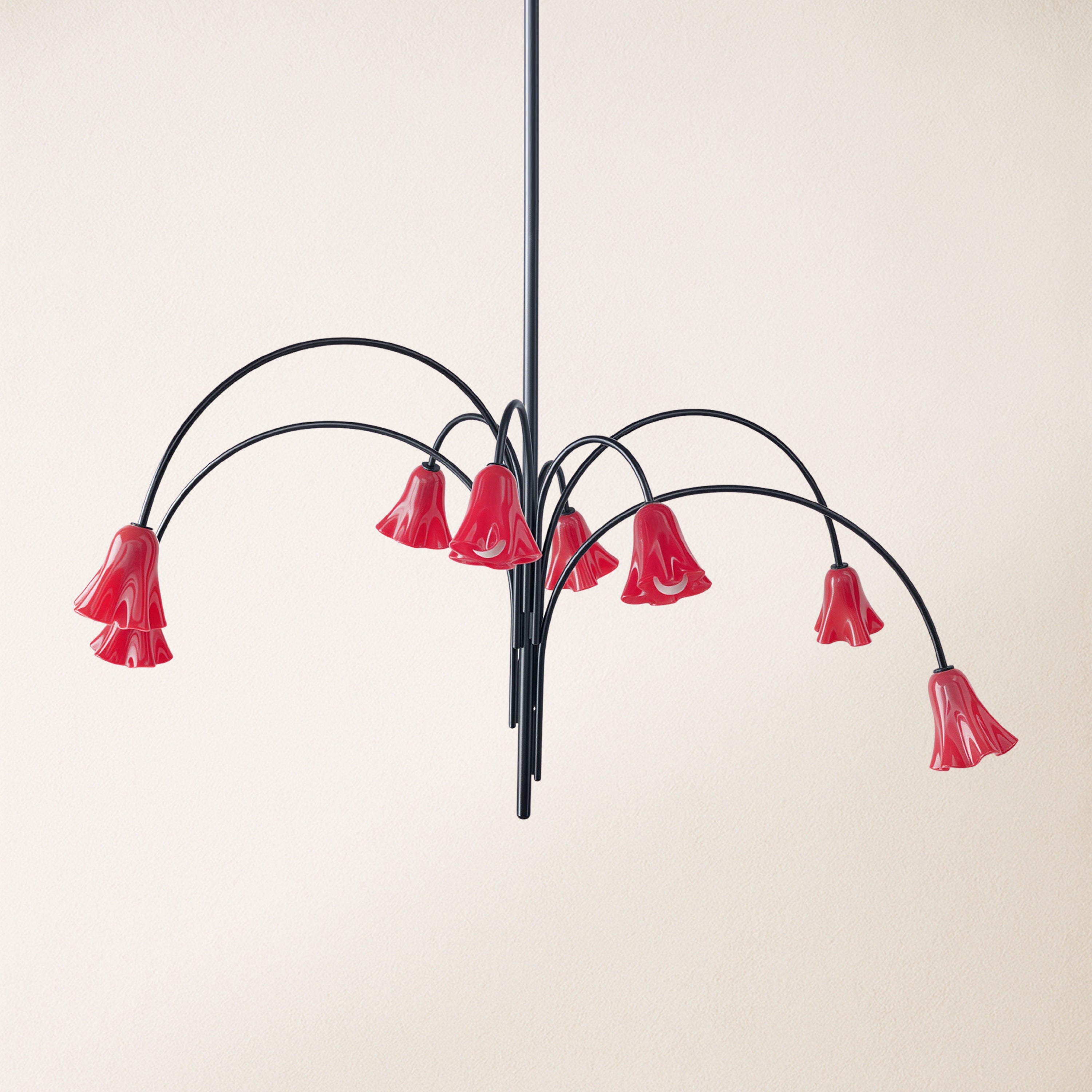 Florea Glass Art Chandelier