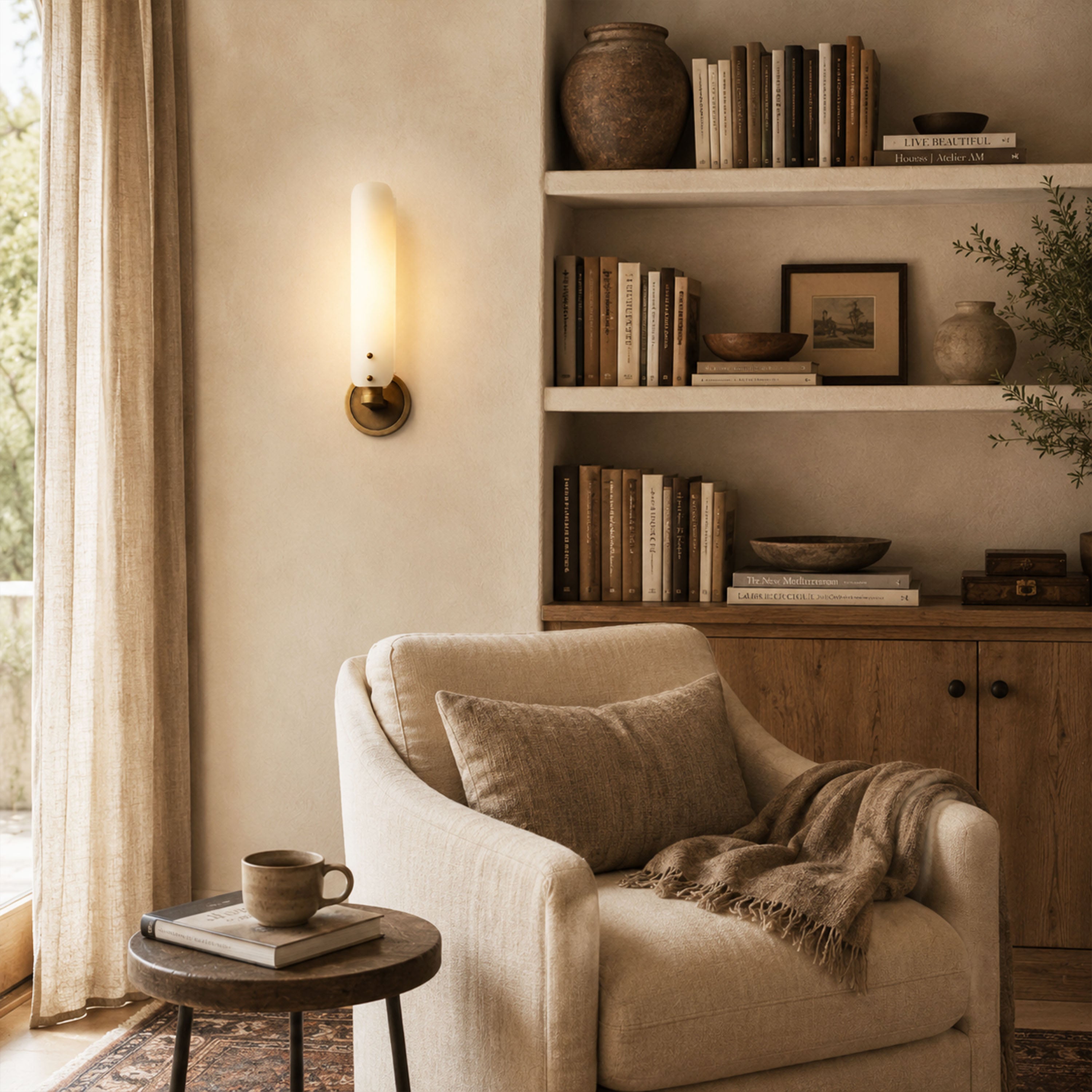 Wornak Glass Wall Lamp