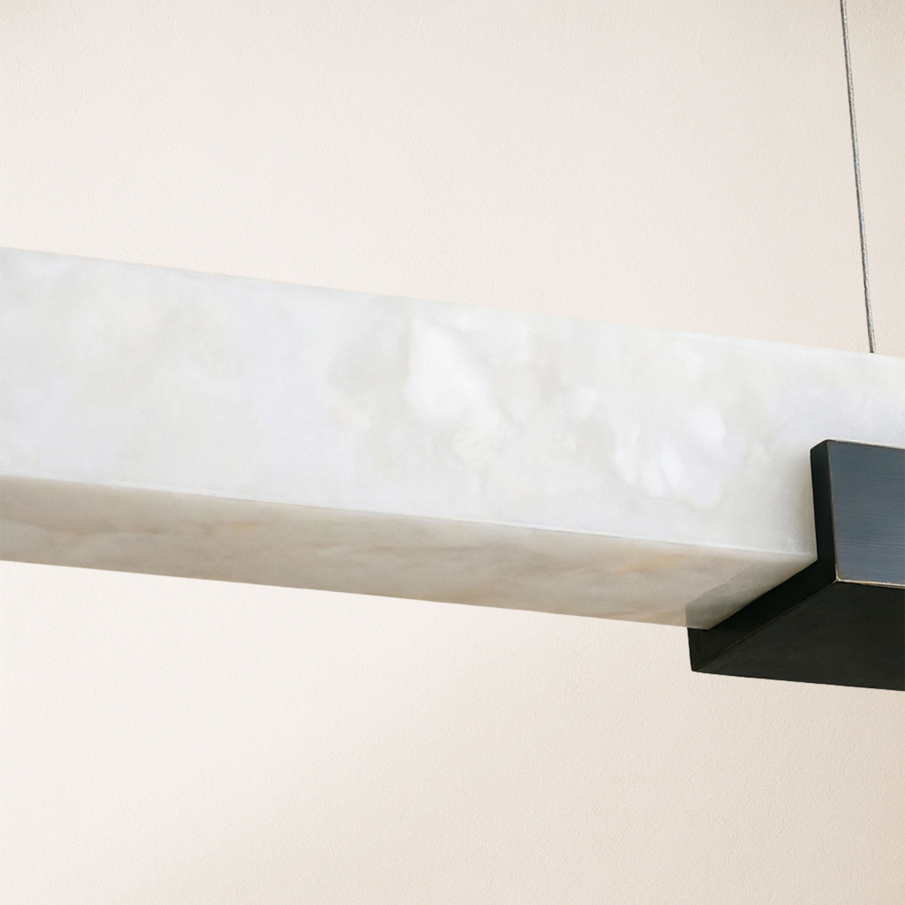 Caliora Alabaster Linear Chandelier