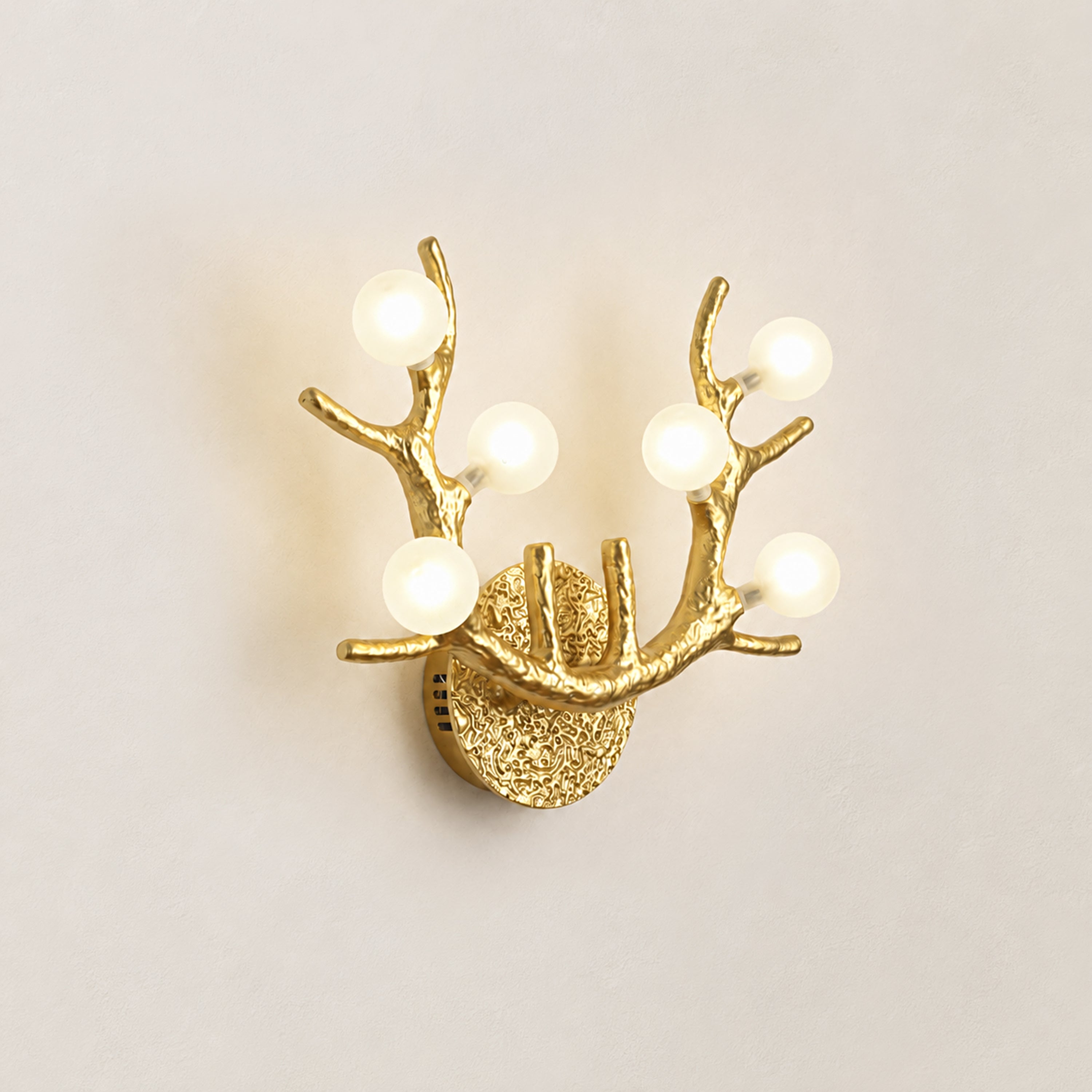 Cervia Antler Branch Wall Sconce 15"W