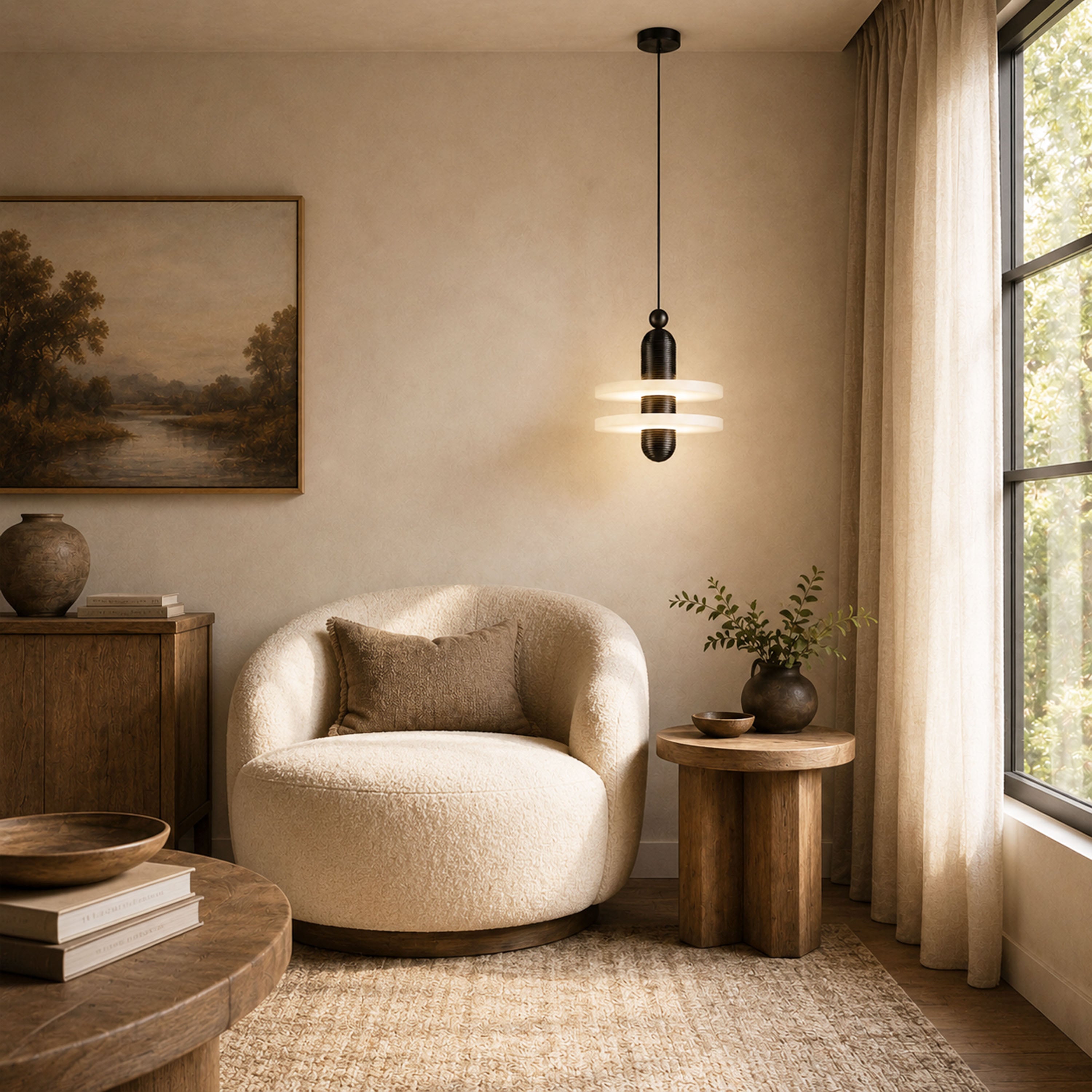 Median Mono Pendant Light
