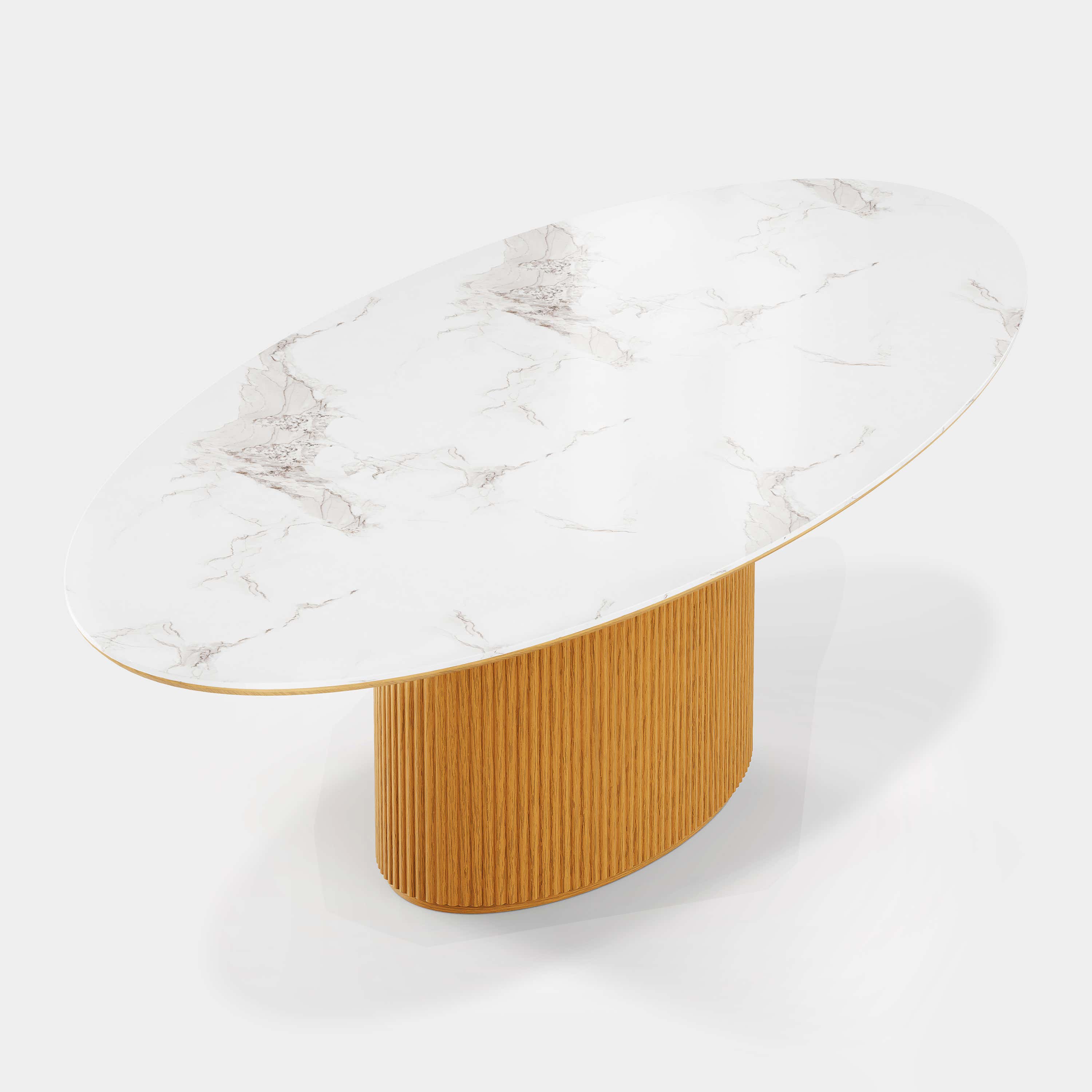 Marley Sintered Stone Dining Table 213cm