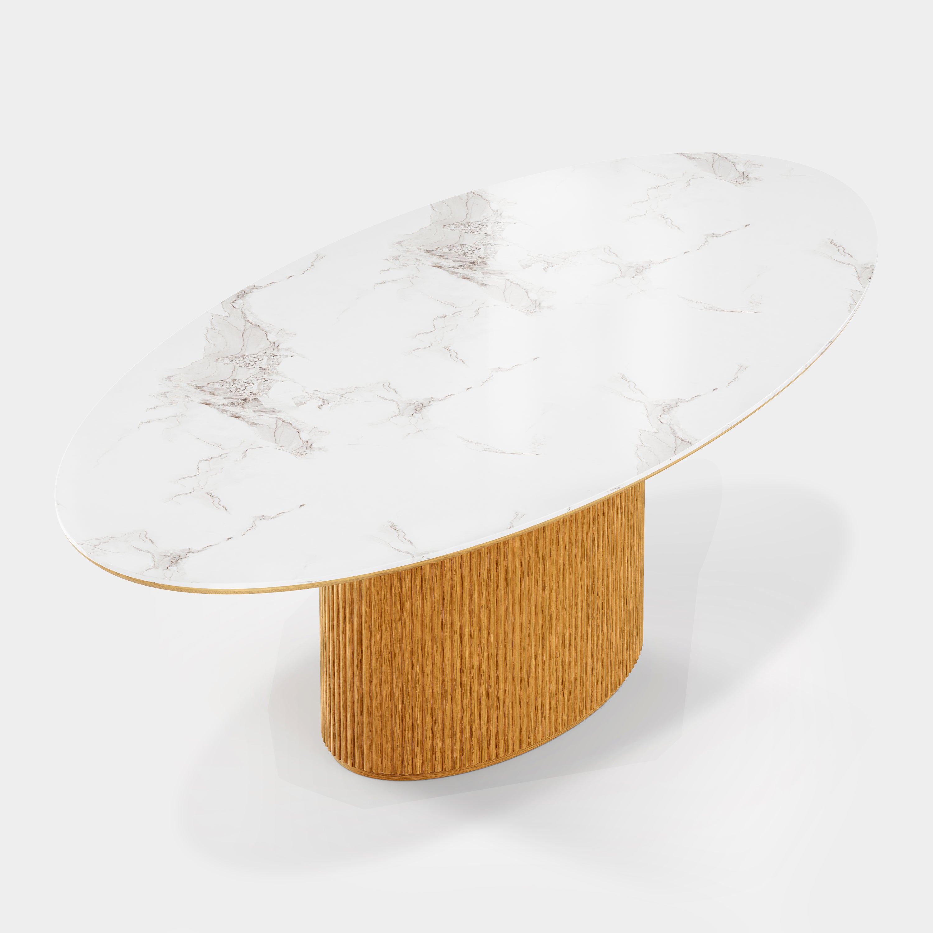 Marley Sintered Stone Dining Table 213cm