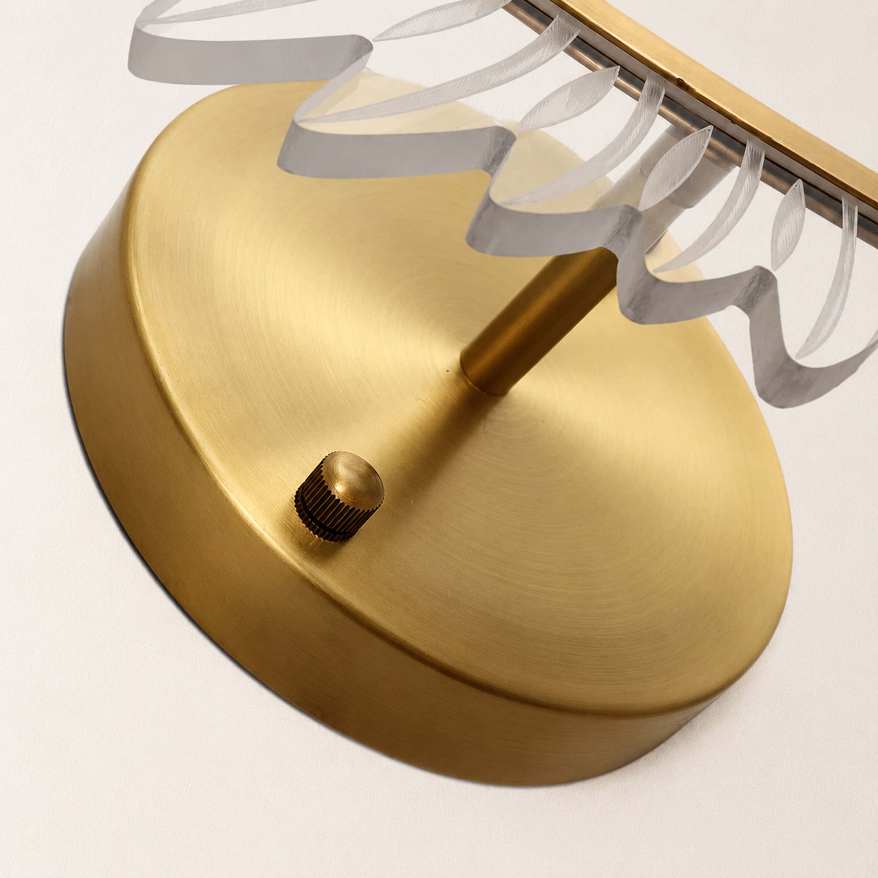Pennata Acrylic Wing Wall Sconce