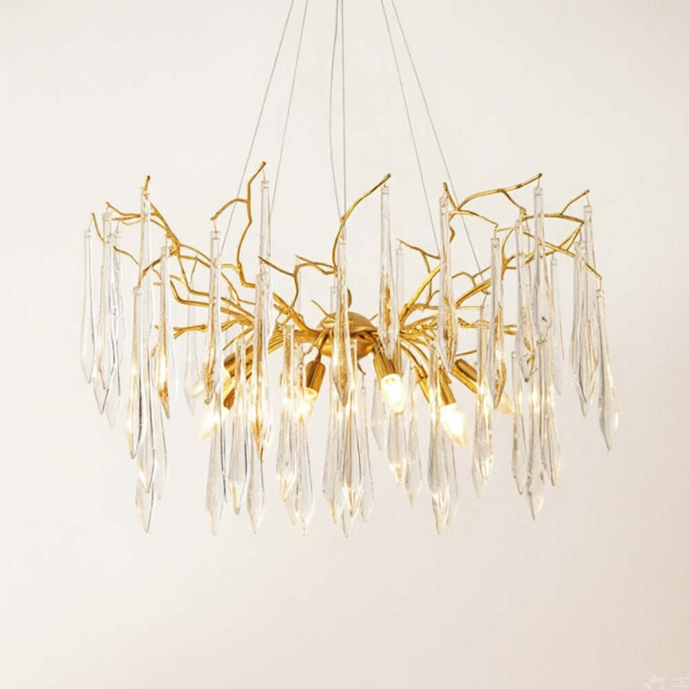 Aurevia Funnel Glass Chandelier