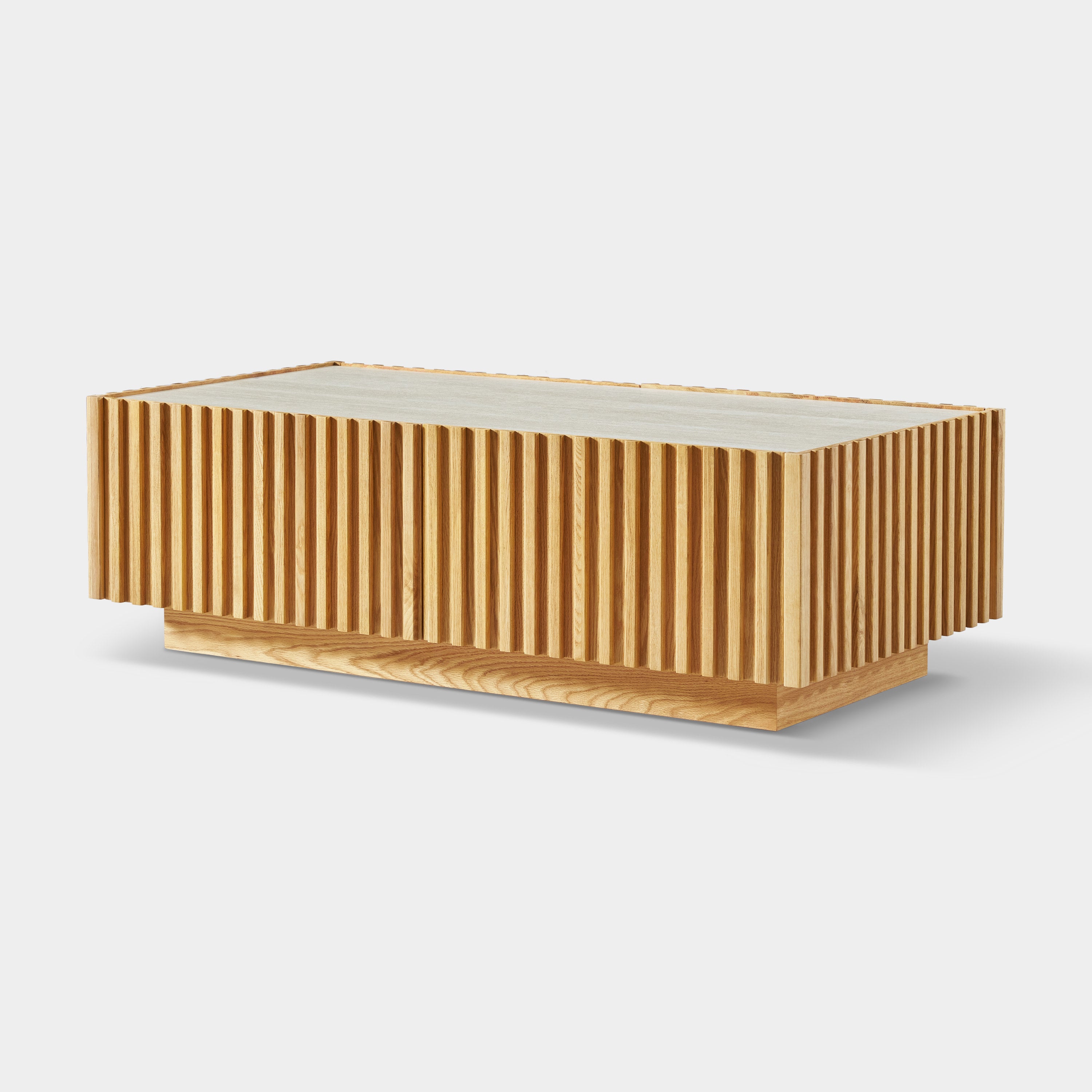 Isla Oak Rectangle Coffee Table 47"