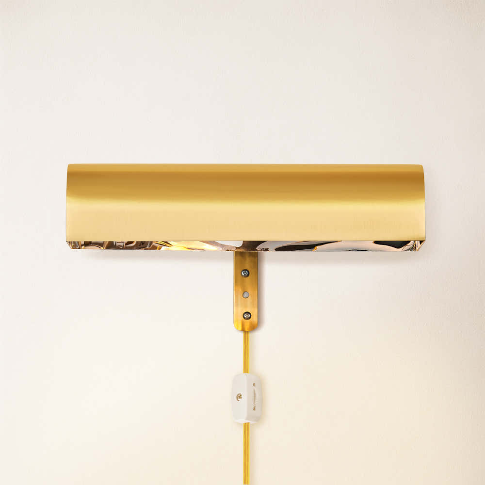 LumiArc Brass Gallery Picture Light 30cm W