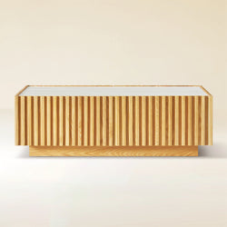 Isla Oak Rectangle Coffee Table 47
