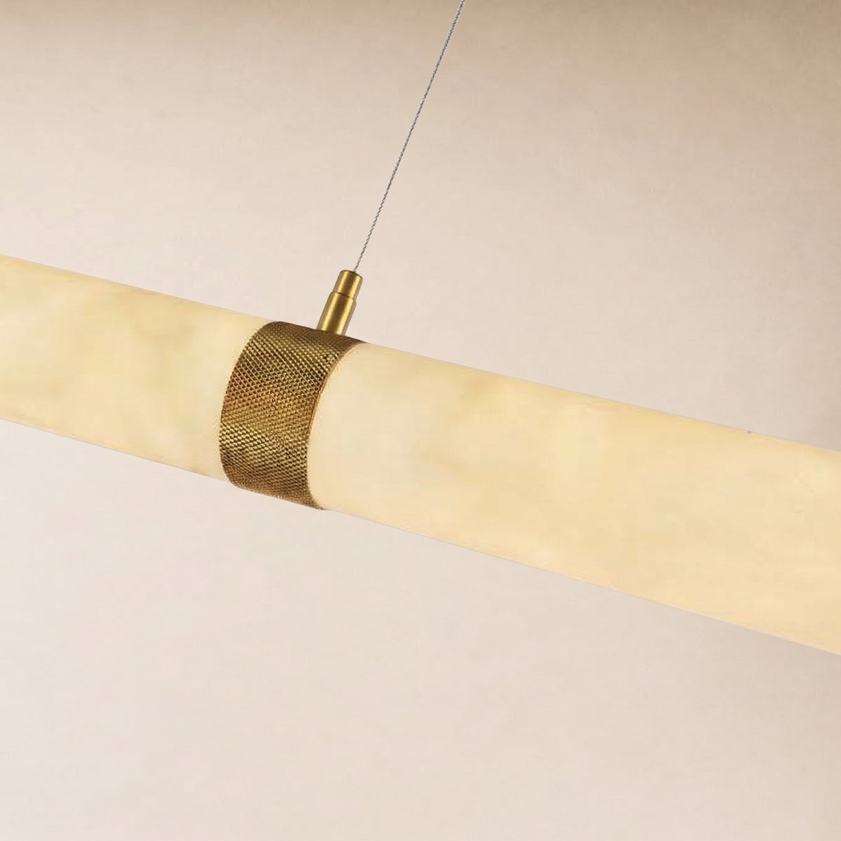 Remi Resin Linear Chandelier 47"W