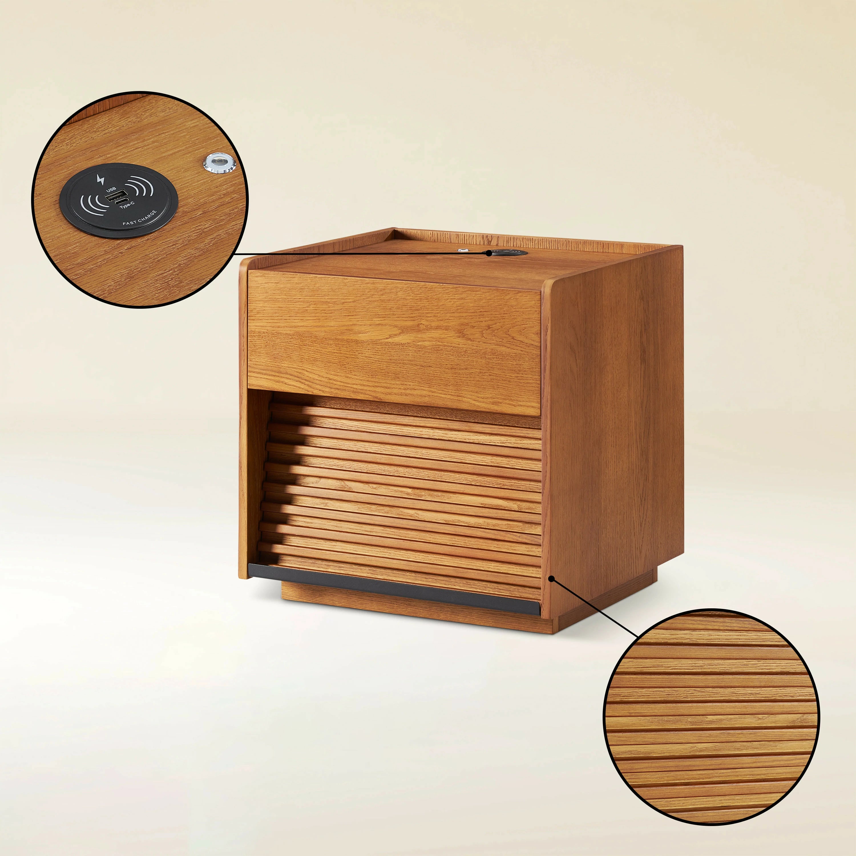 Devon Oak Nightstand