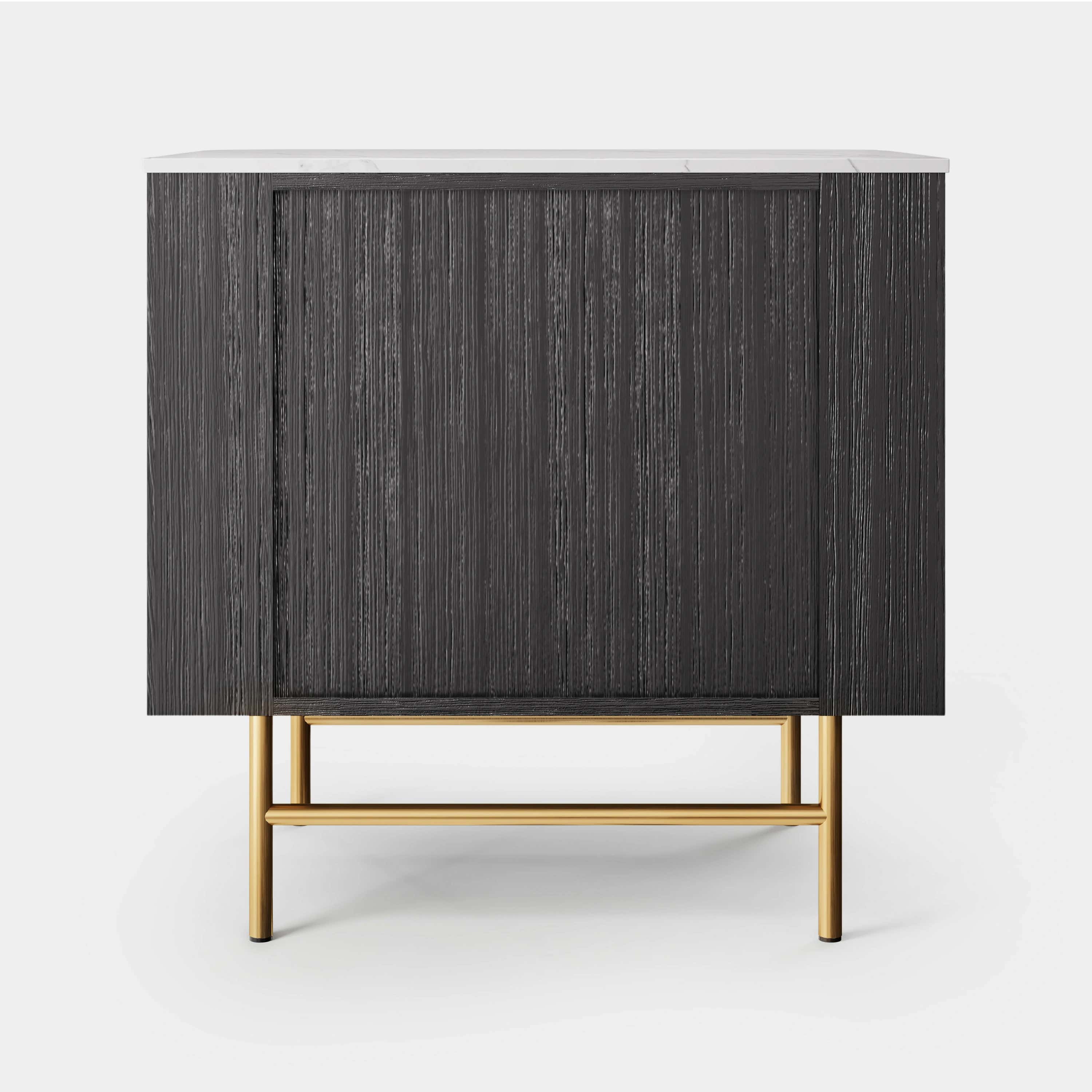 Ewan Sintered Stone Nightstand 26"W