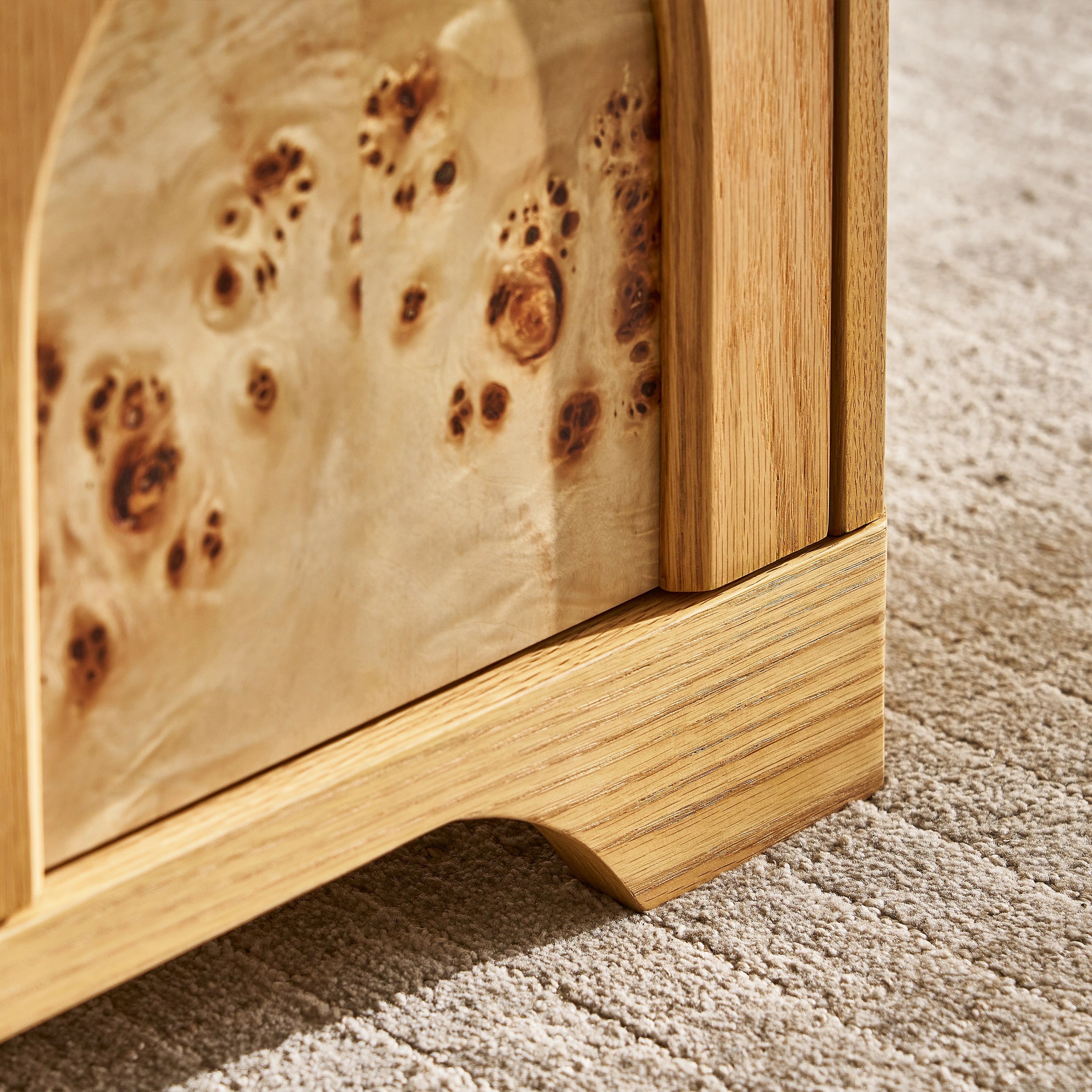 Aurora Oak Coffee Table 47.2"