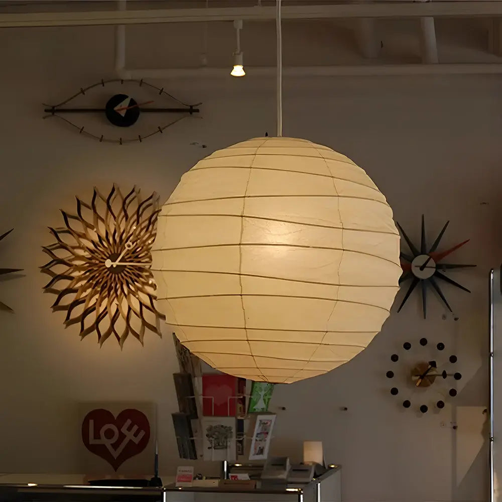 Hikari Paper Ball Pendant Lamp