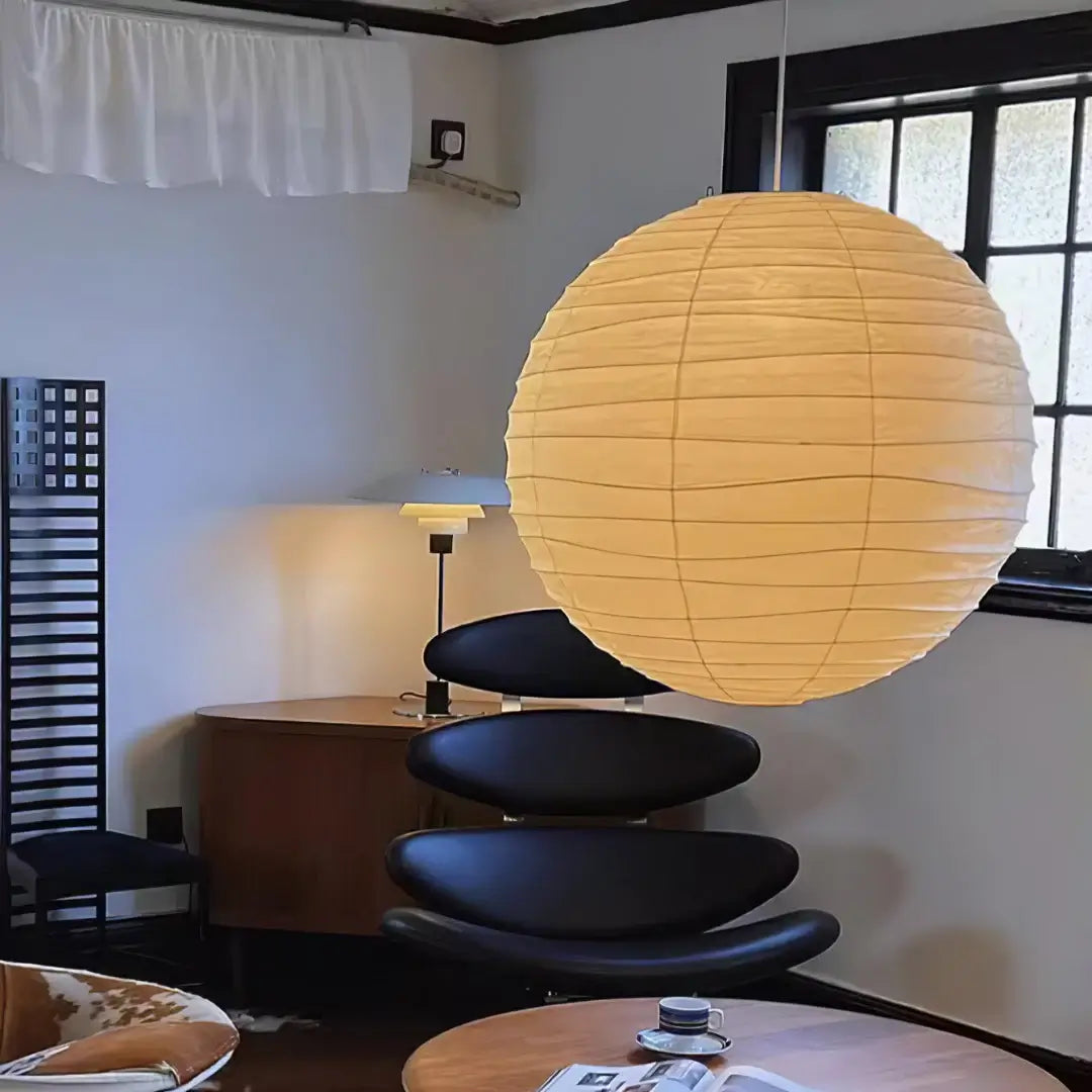 Hikari Paper Ball Pendant Lamp