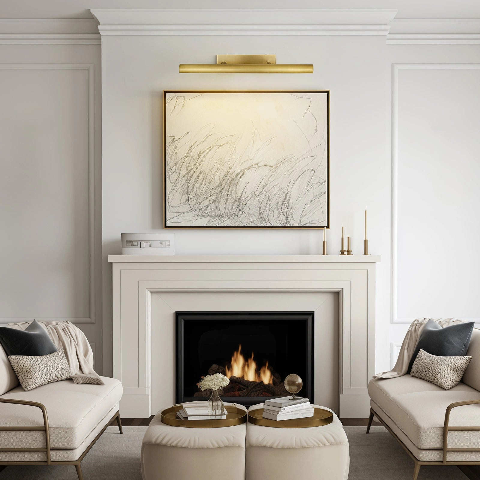 ArtGlow Picture Light Wall Sconce 46cm W