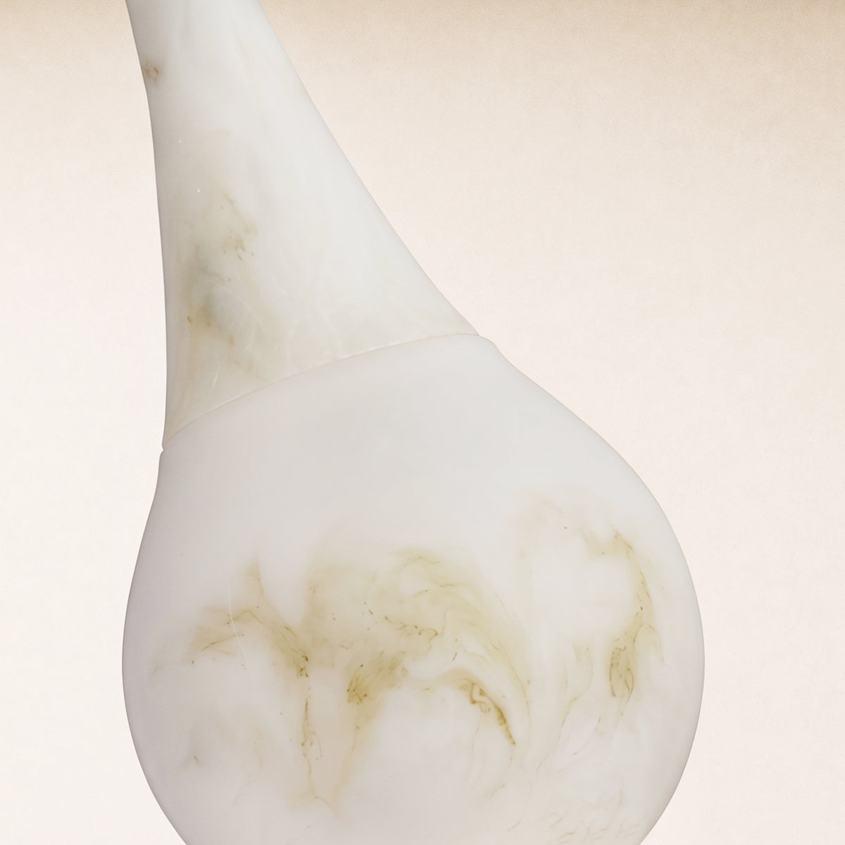 Sylvene Resin Teardrop Pendant 5.9"D