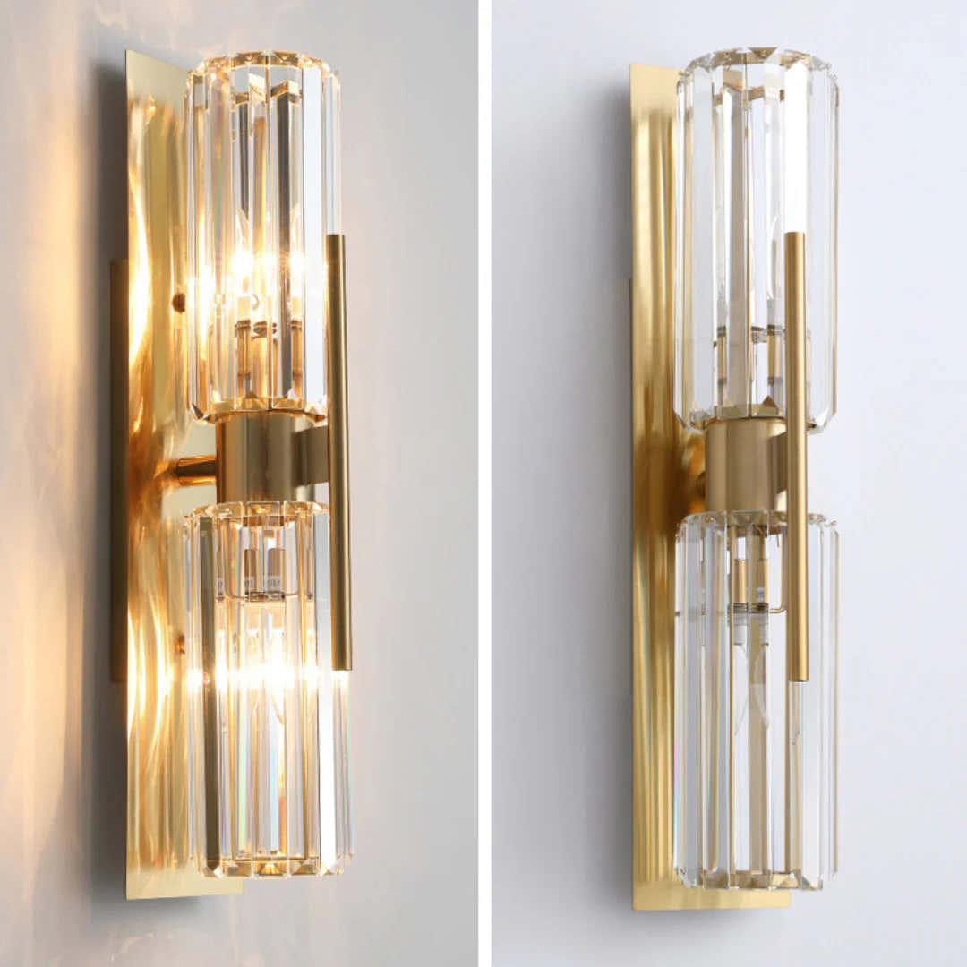 Kaelith Crystal Linear Wall Sconce